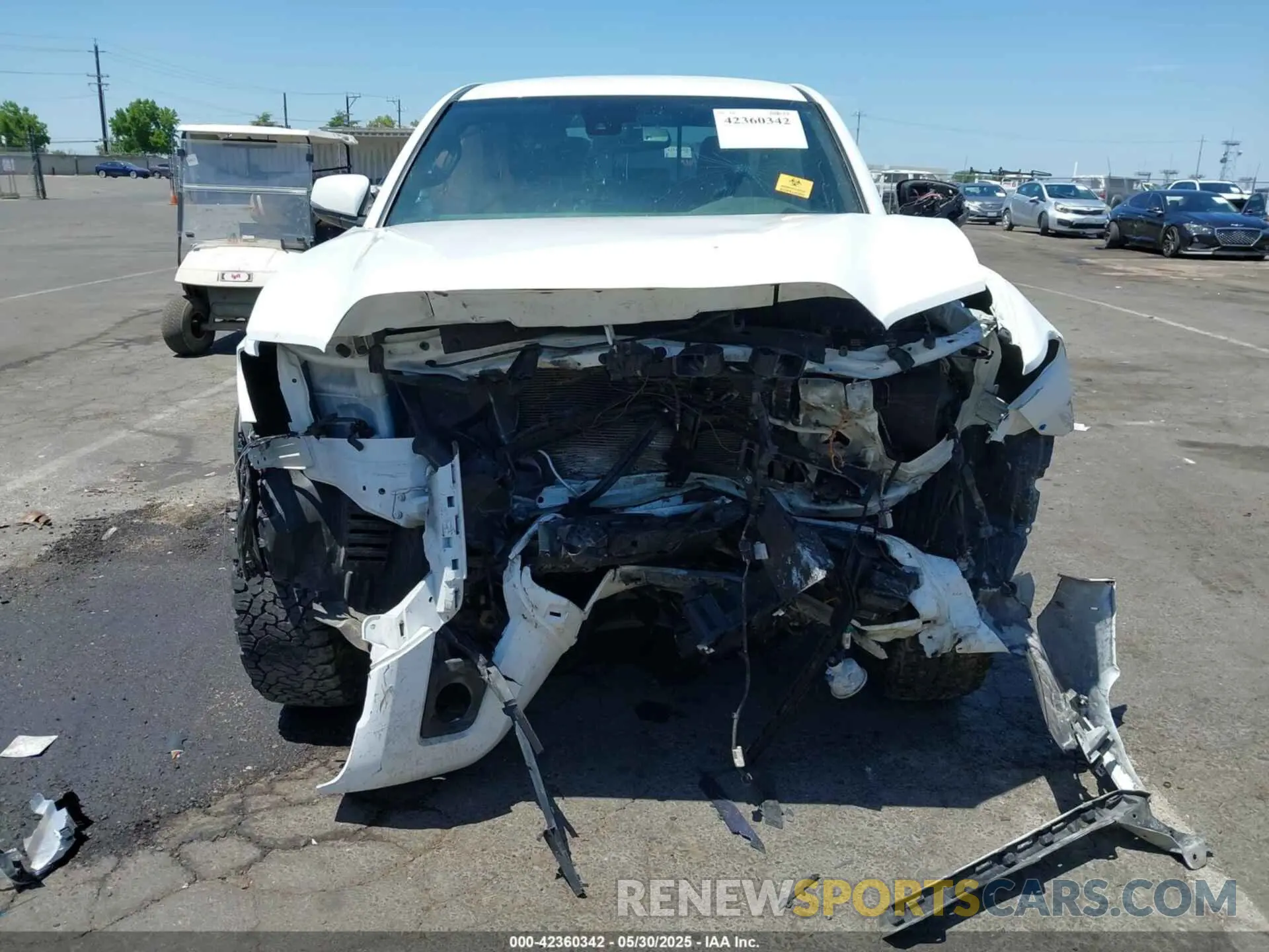 6 Photograph of a damaged car 3TMDZ5BN9NM130697 TOYOTA TACOMA 2022