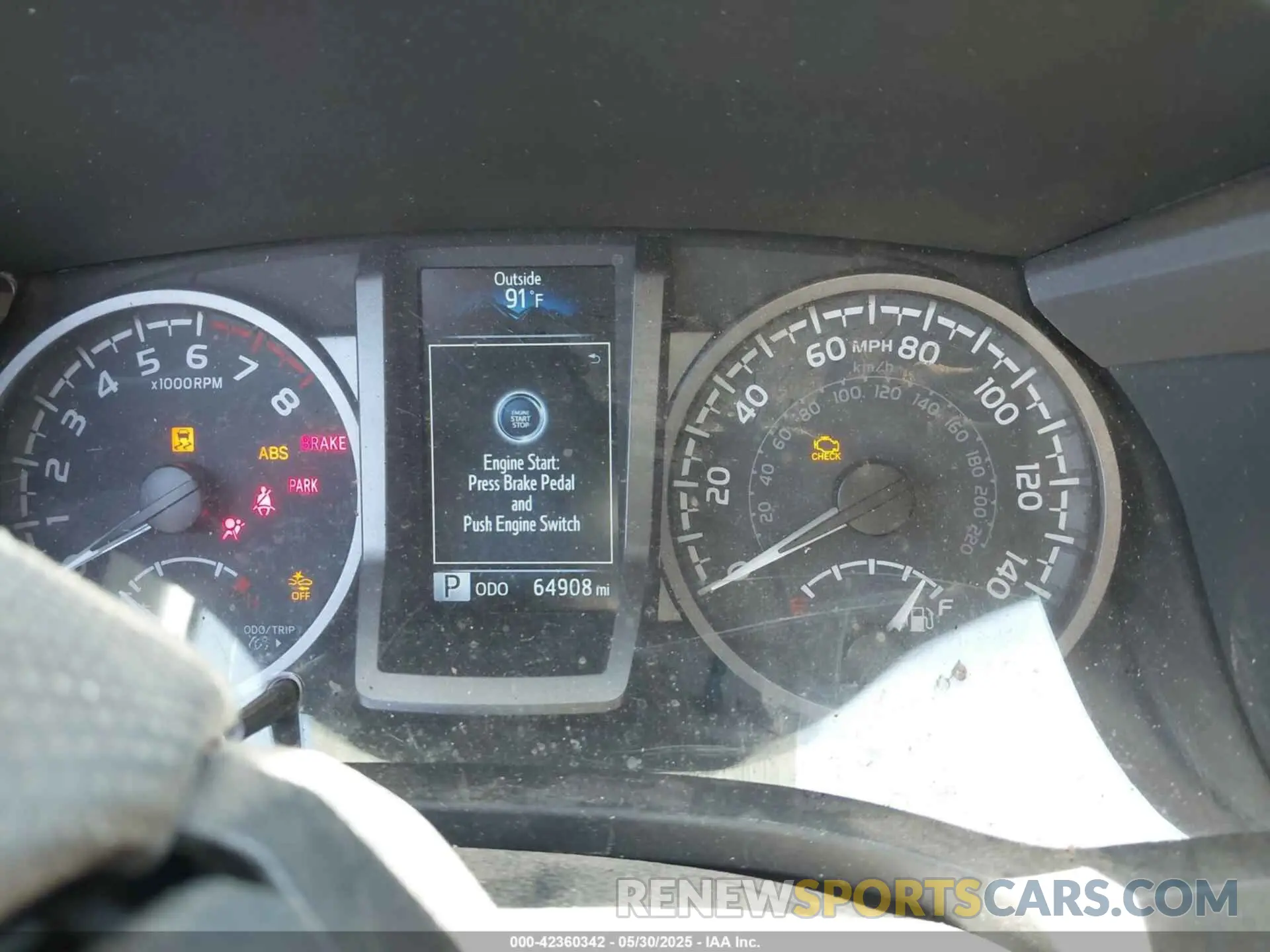7 Photograph of a damaged car 3TMDZ5BN9NM130697 TOYOTA TACOMA 2022