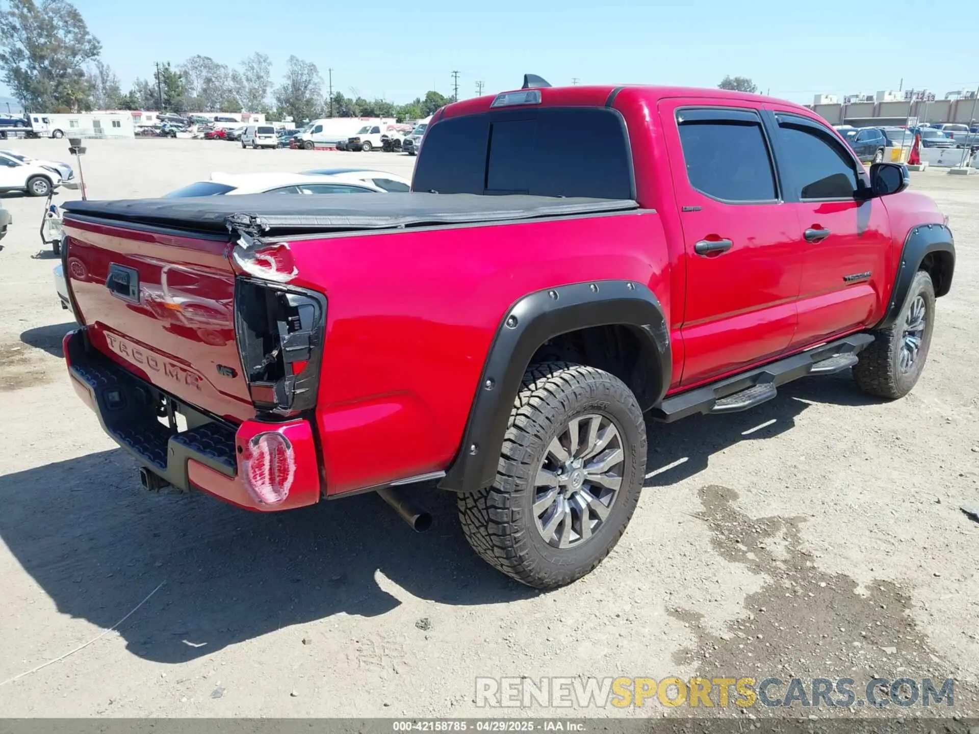 4 Photograph of a damaged car 3TMEZ5CNXNM173075 TOYOTA TACOMA 2022