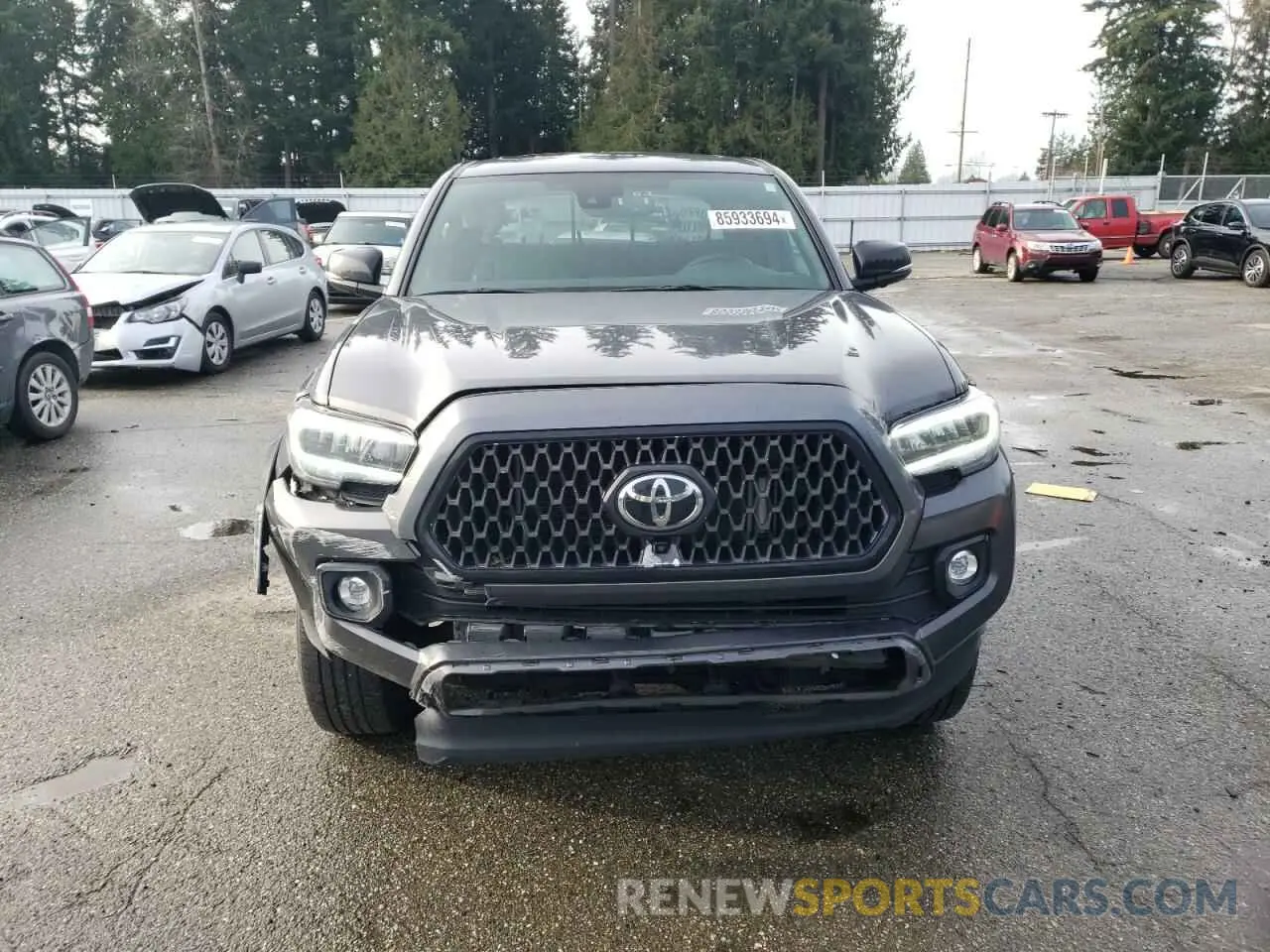 5 Photograph of a damaged car 3TMGZ5AN2NM466075 TOYOTA TACOMA 2022