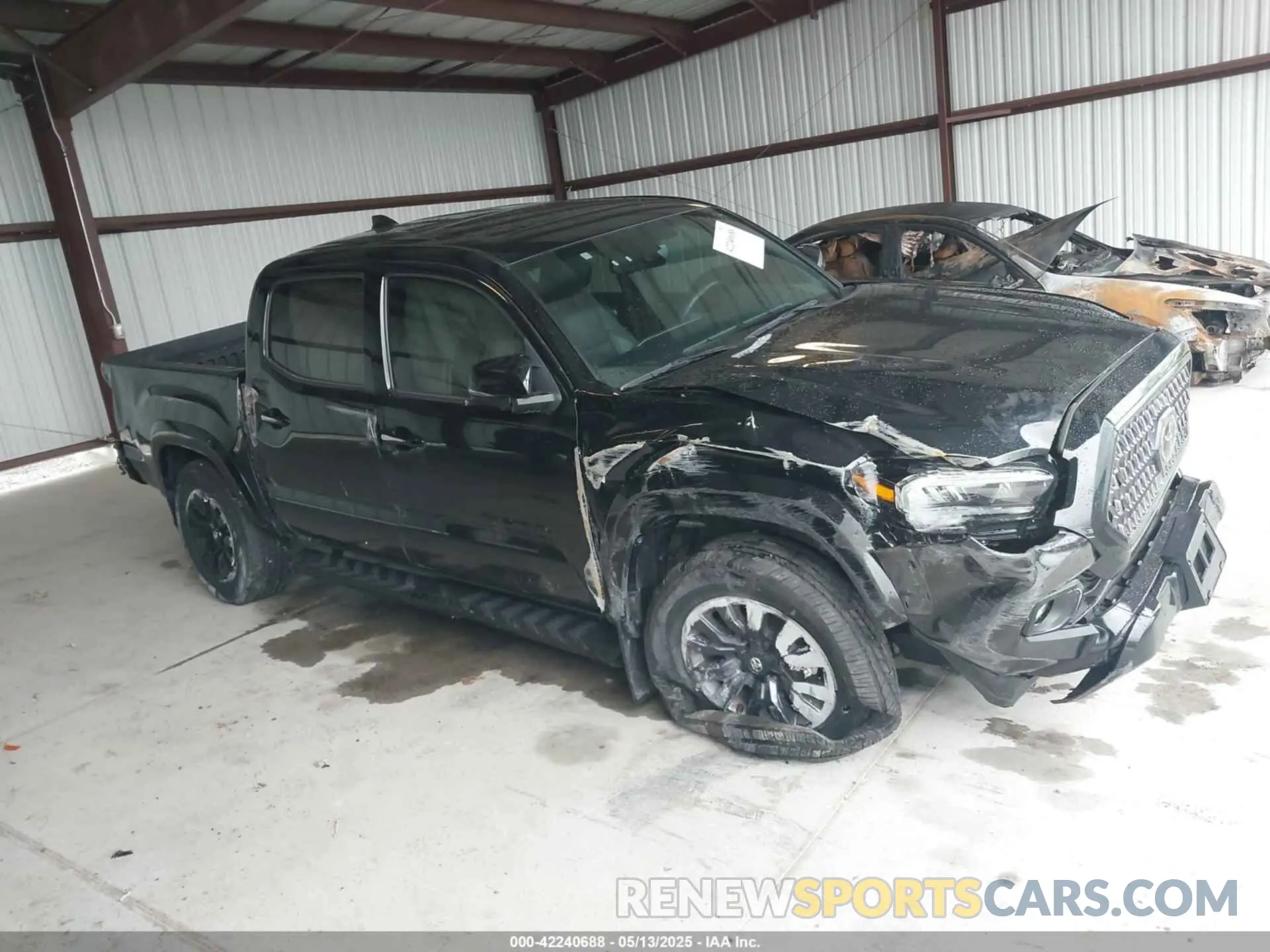 13 Photograph of a damaged car 3TMGZ5AN2NM477660 TOYOTA TACOMA 2022