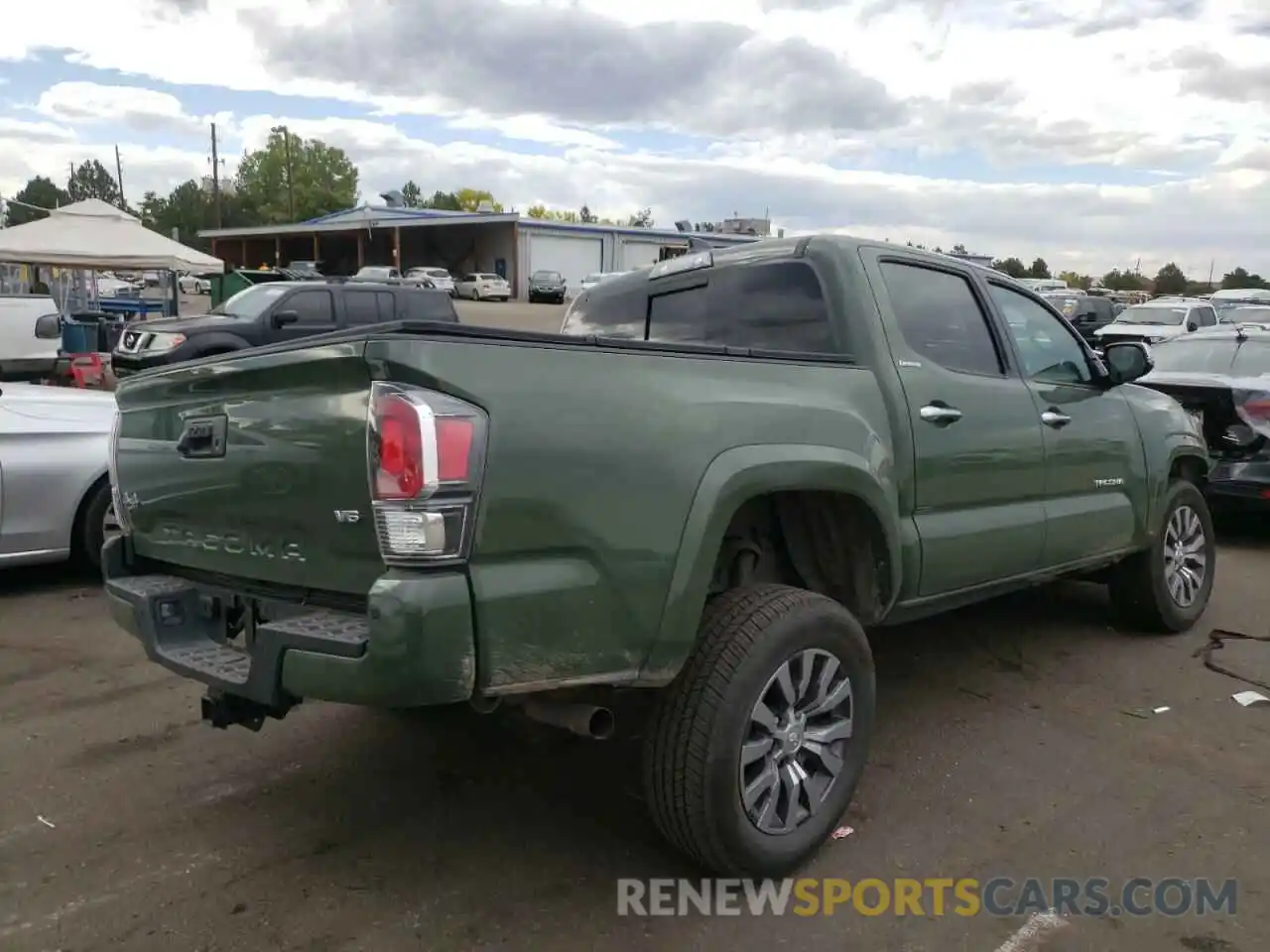 4 Photograph of a damaged car 3TMGZ5AN3NM457241 TOYOTA TACOMA 2022