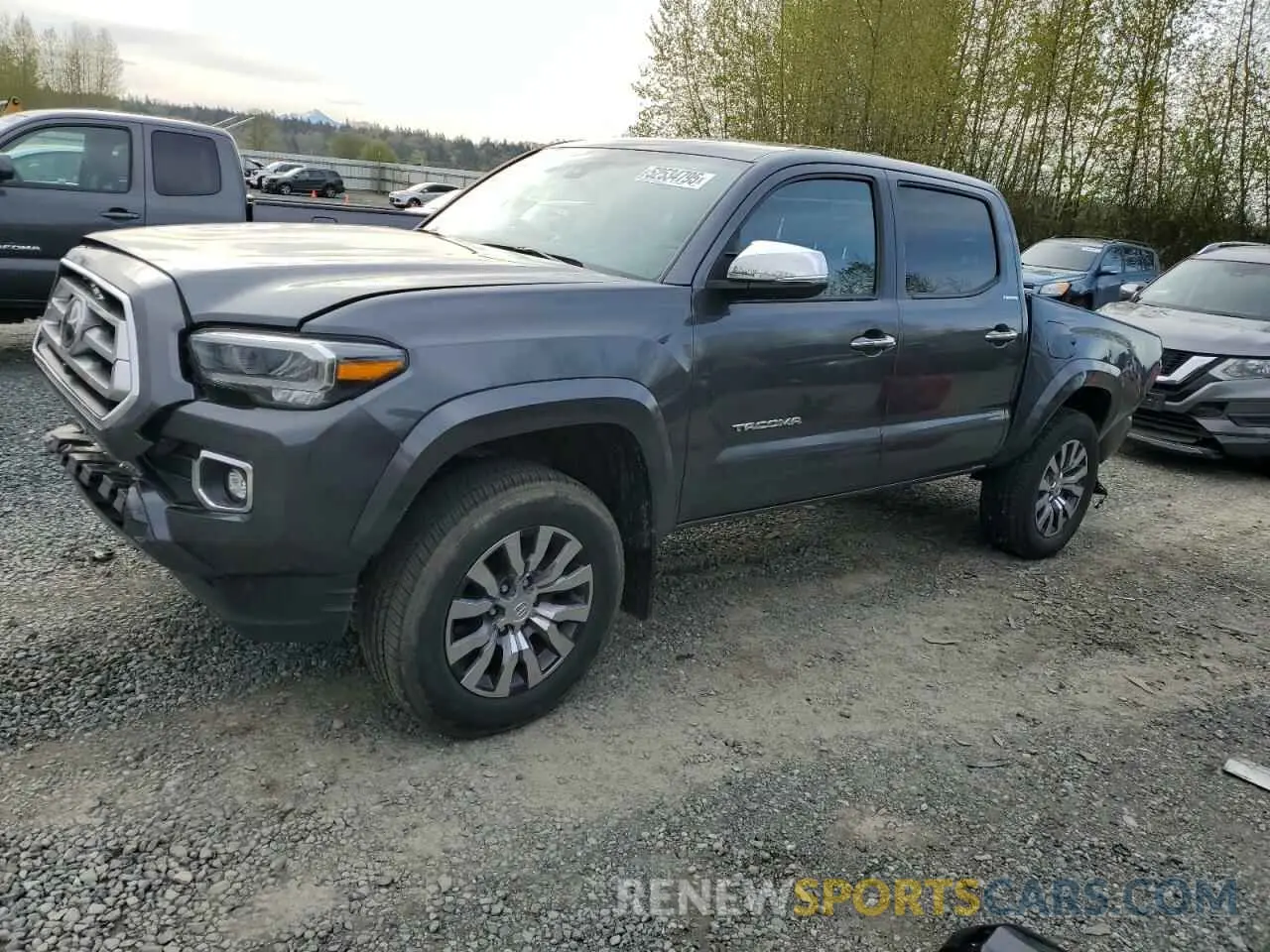 1 Photograph of a damaged car 3TMGZ5AN4NM528267 TOYOTA TACOMA 2022