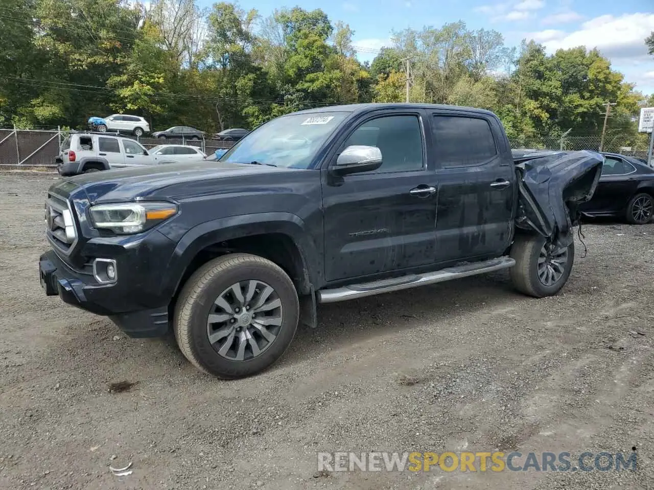 1 Photograph of a damaged car 3TMGZ5AN5NM477412 TOYOTA TACOMA 2022