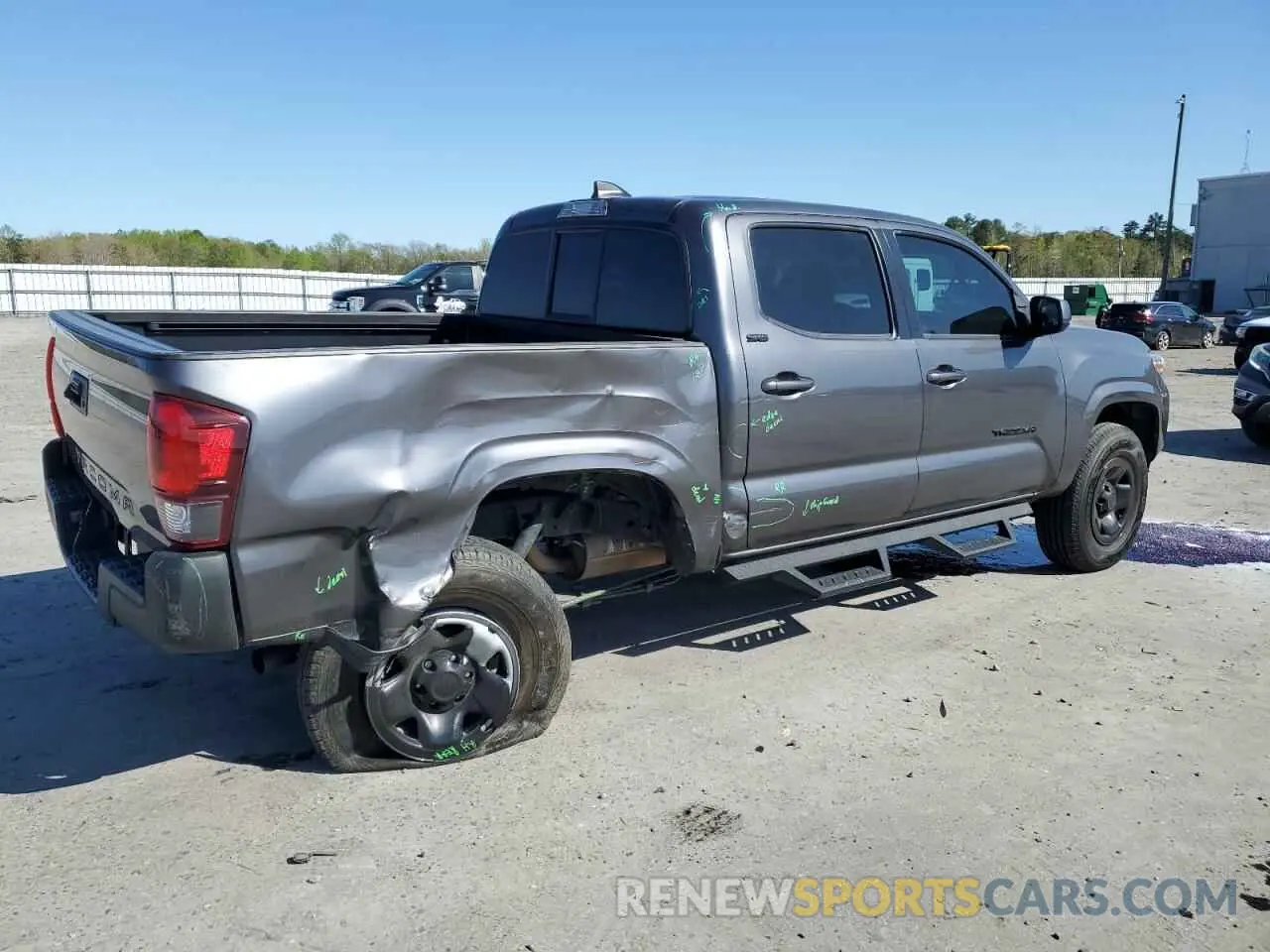 3 Photograph of a damaged car 3TYAX5GN0NT034219 TOYOTA TACOMA 2022