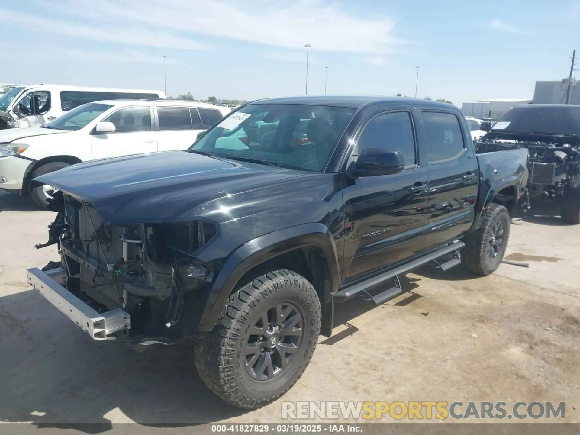2 Photograph of a damaged car 3TYAX5GN0NT057032 TOYOTA TACOMA 2022