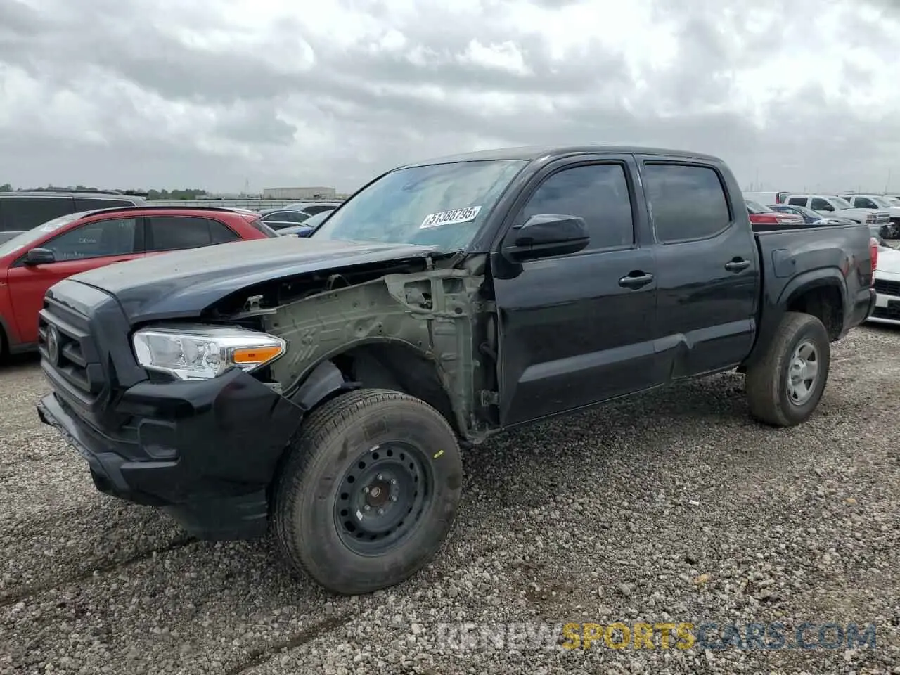 1 Photograph of a damaged car 3TYAX5GN0NT057953 TOYOTA TACOMA 2022