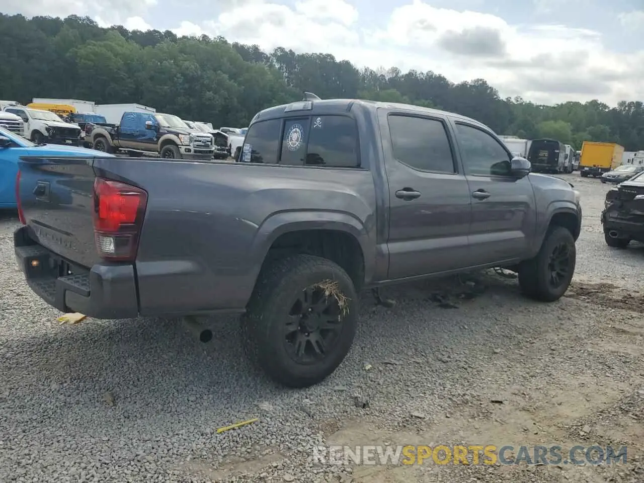 3 Photograph of a damaged car 3TYAX5GN1NT036819 TOYOTA TACOMA 2022