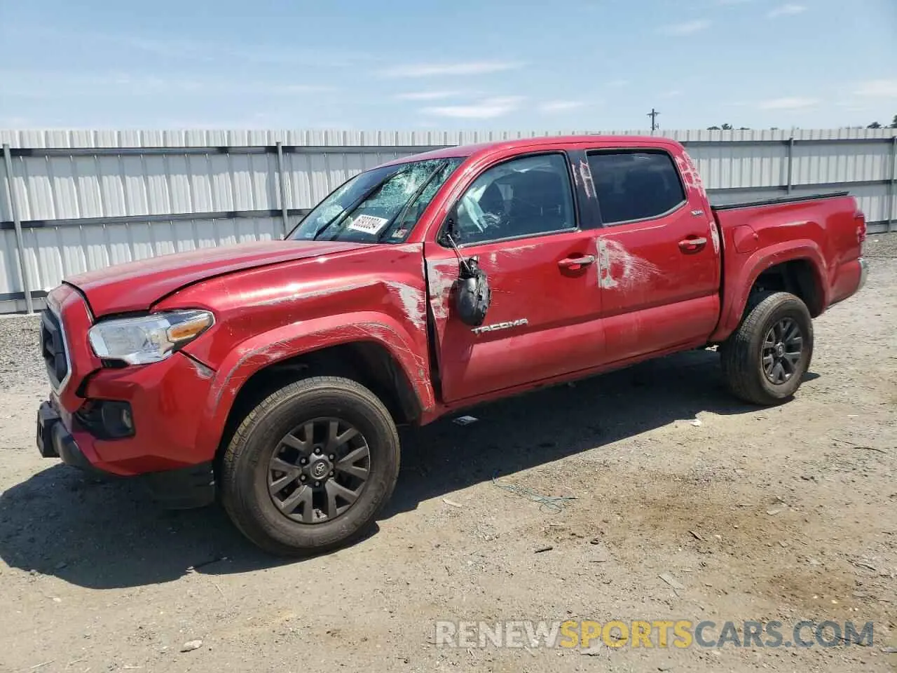 1 Photograph of a damaged car 3TYAX5GN2NT041995 TOYOTA TACOMA 2022