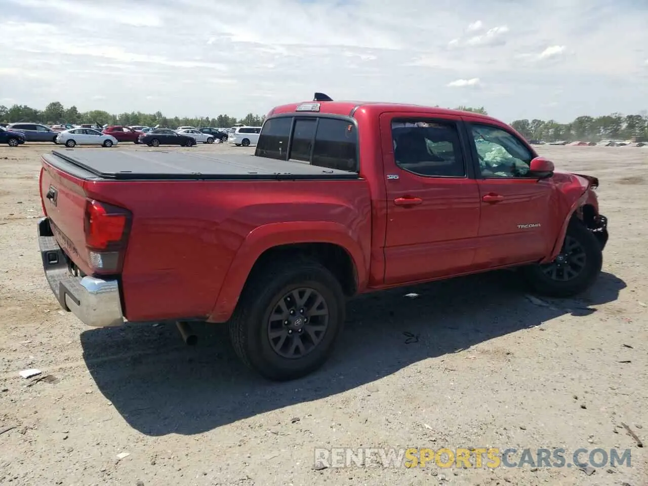 3 Photograph of a damaged car 3TYAX5GN2NT041995 TOYOTA TACOMA 2022