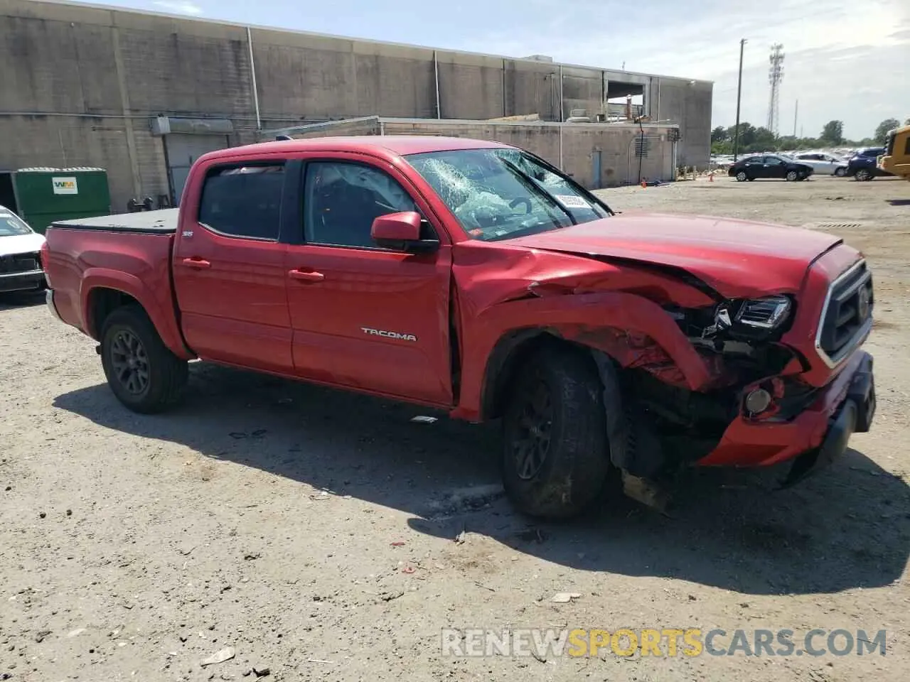 4 Photograph of a damaged car 3TYAX5GN2NT041995 TOYOTA TACOMA 2022
