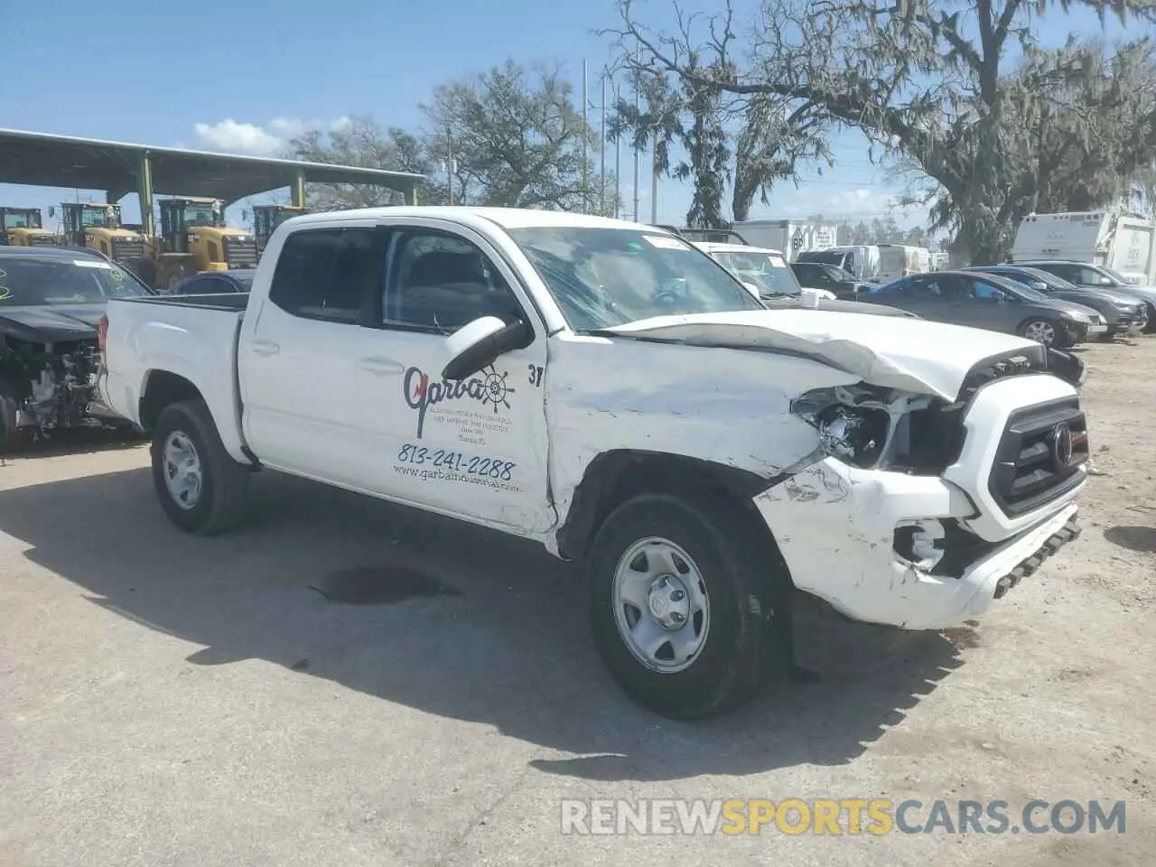4 Photograph of a damaged car 3TYAX5GN2NT064628 TOYOTA TACOMA 2022
