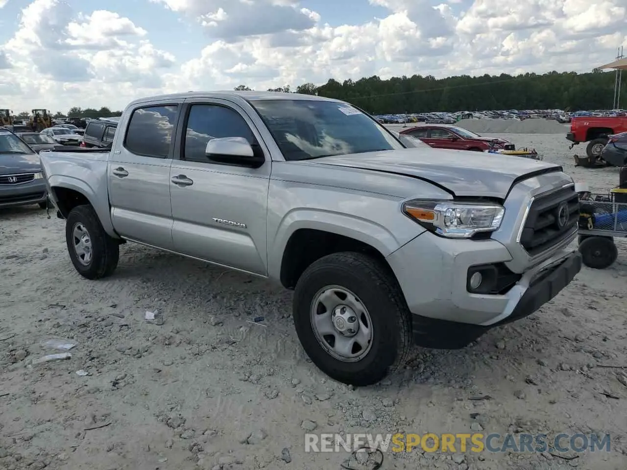 4 Photograph of a damaged car 3TYAX5GN3NT047403 TOYOTA TACOMA 2022