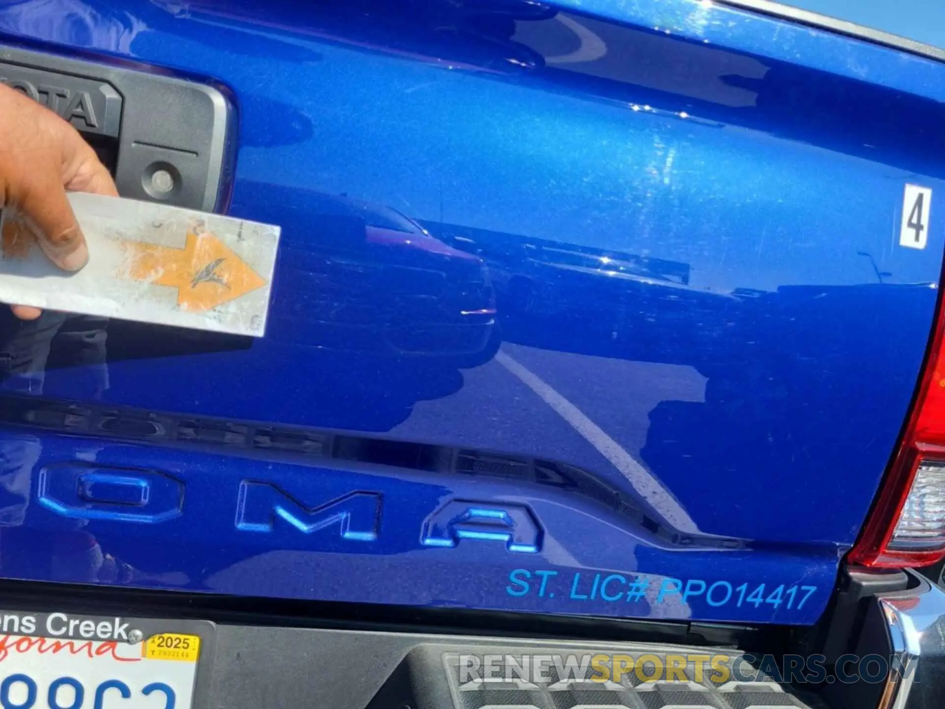 31 Photograph of a damaged car 3TYAX5GN3NT054495 TOYOTA TACOMA 2022