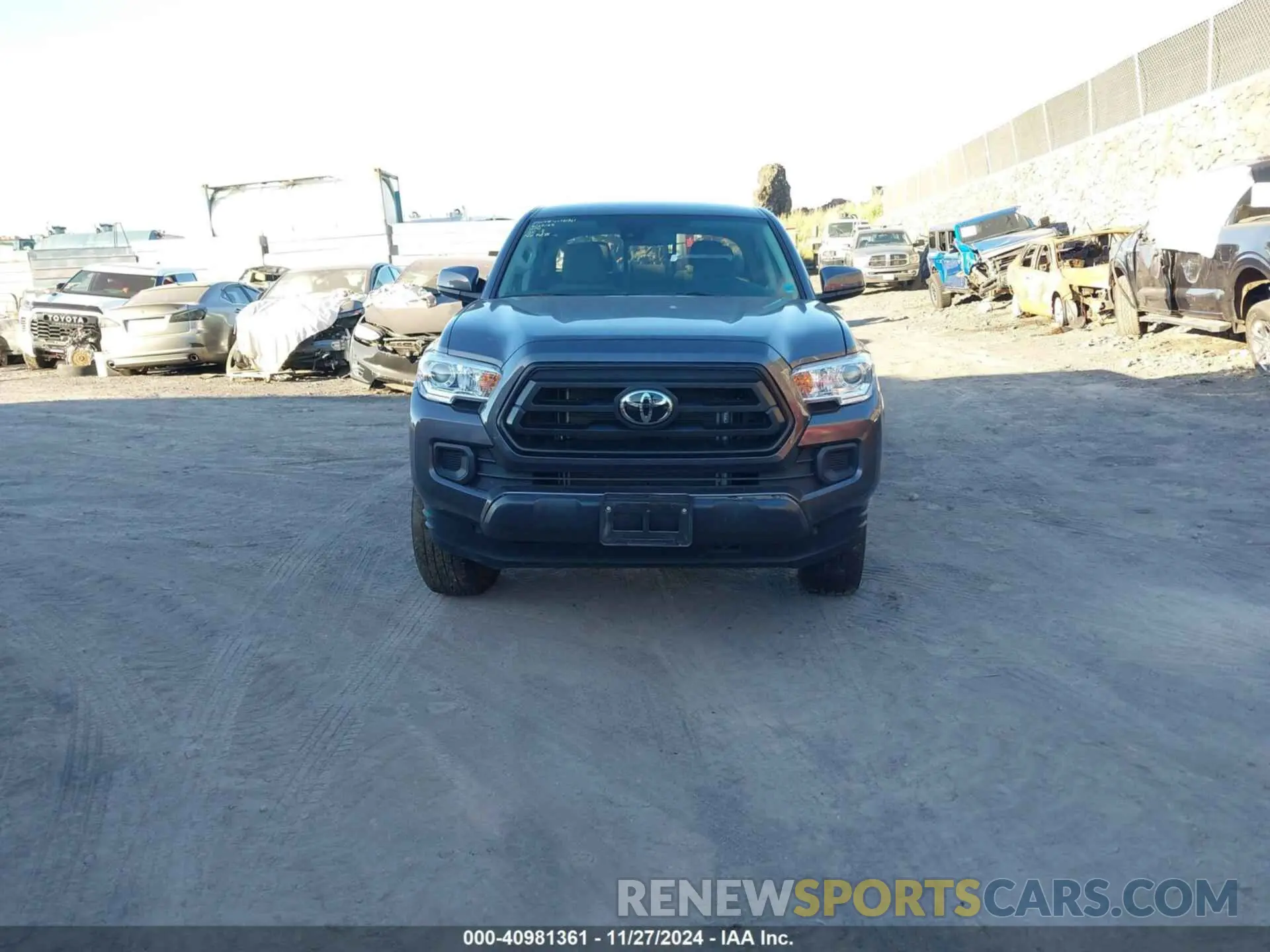 11 Photograph of a damaged car 3TYAX5GN3NT061544 TOYOTA TACOMA 2022