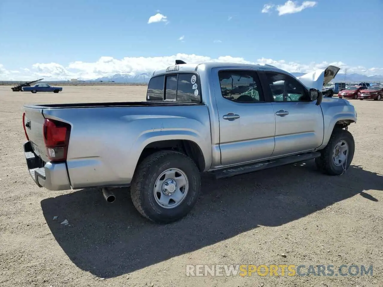 3 Photograph of a damaged car 3TYAX5GN4NT040556 TOYOTA TACOMA 2022