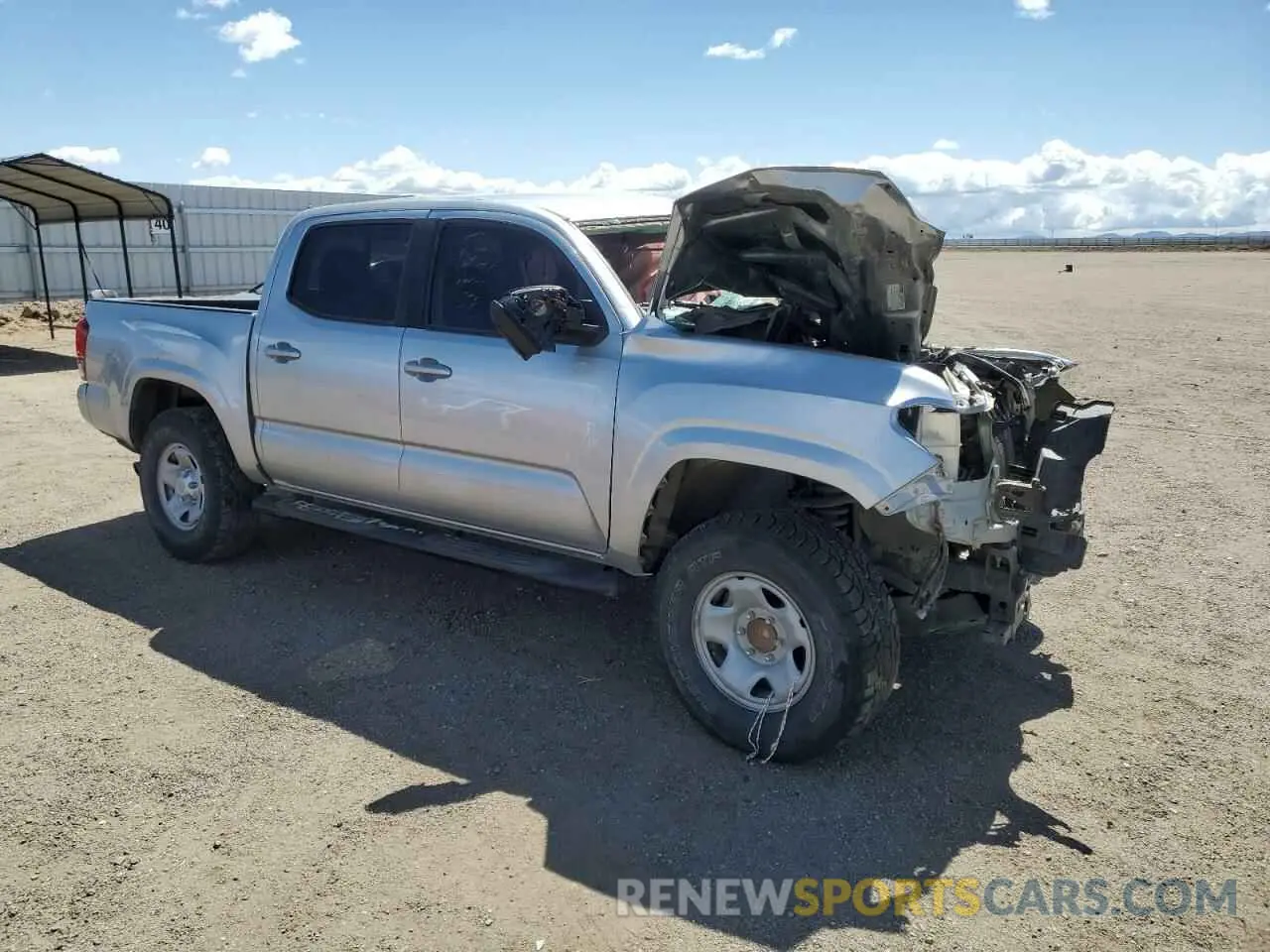 4 Photograph of a damaged car 3TYAX5GN4NT040556 TOYOTA TACOMA 2022