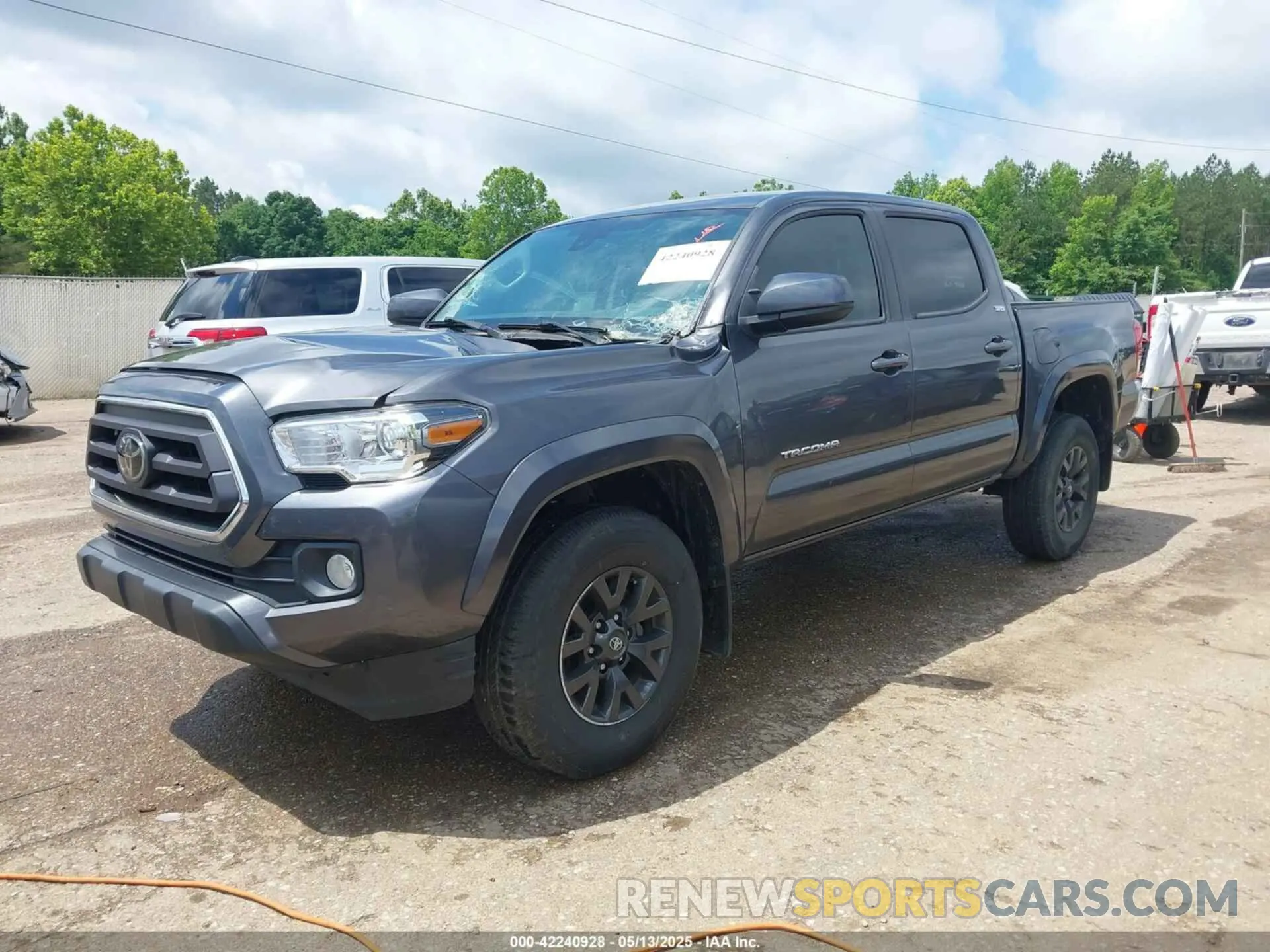 2 Photograph of a damaged car 3TYAX5GN4NT041089 TOYOTA TACOMA 2022