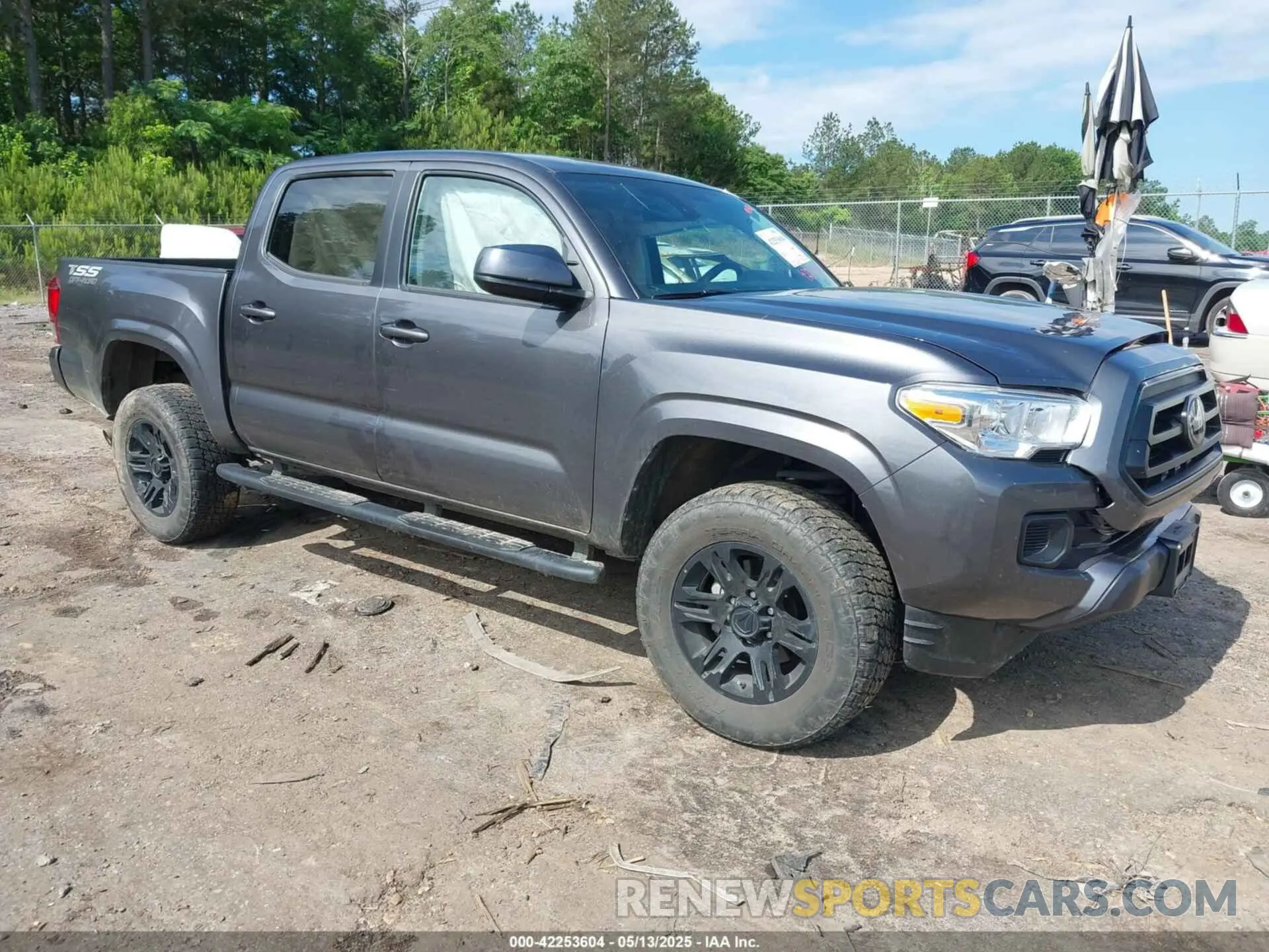 1 Photograph of a damaged car 3TYAX5GN5NT046897 TOYOTA TACOMA 2022