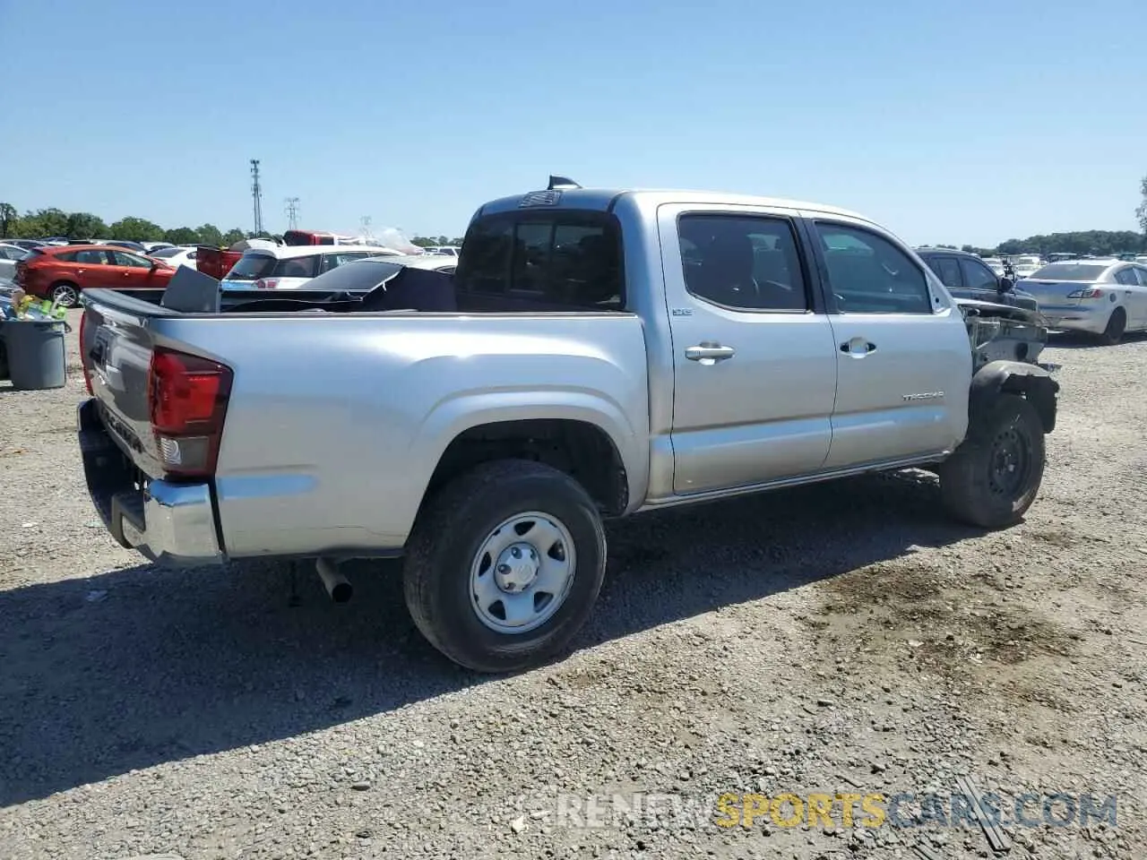 3 Photograph of a damaged car 3TYAX5GN5NT050514 TOYOTA TACOMA 2022