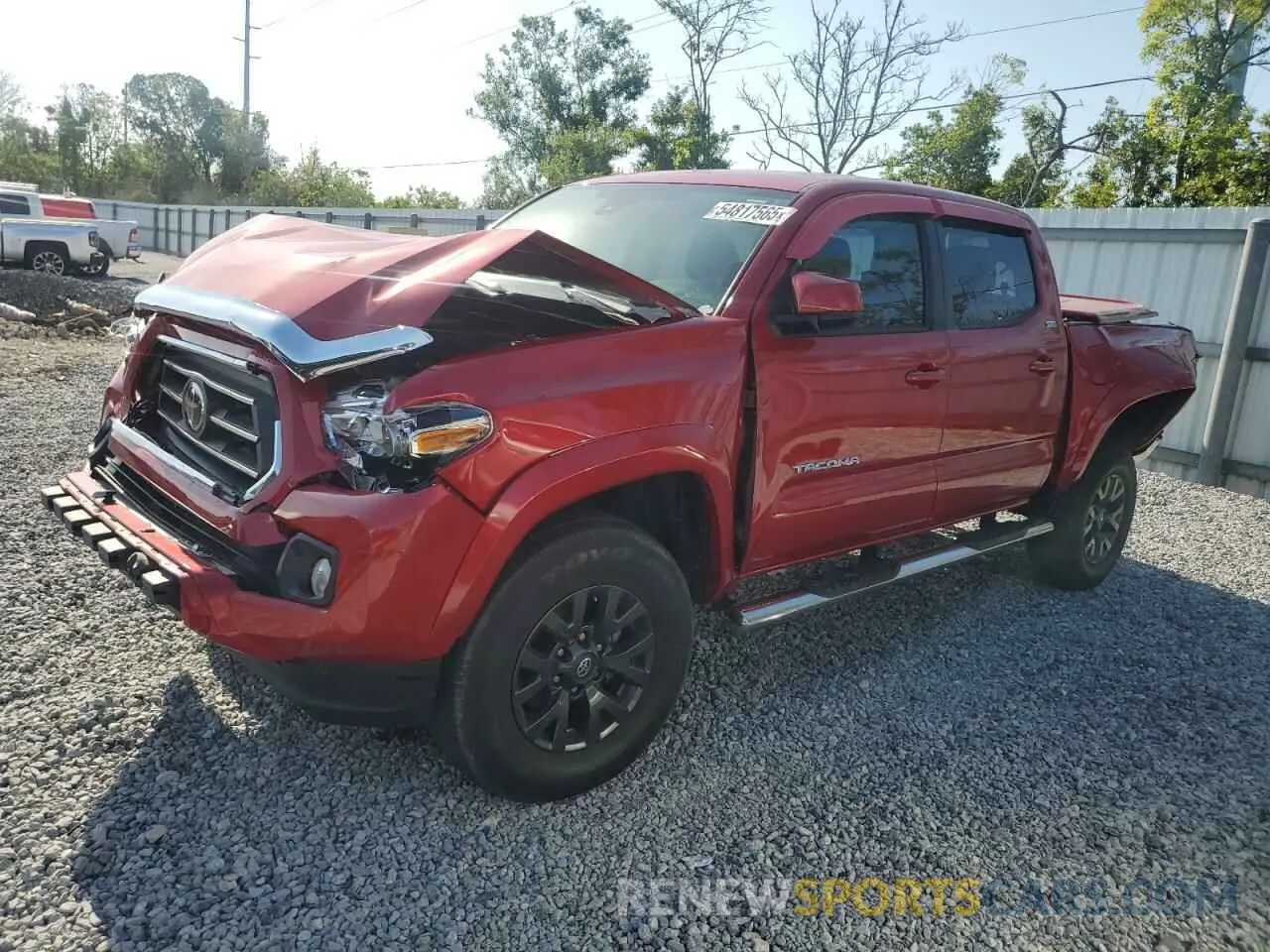 1 Photograph of a damaged car 3TYAX5GN5NT061397 TOYOTA TACOMA 2022