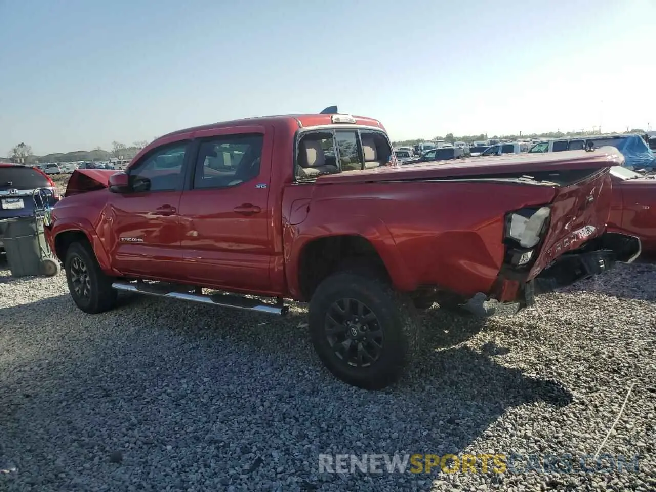 2 Photograph of a damaged car 3TYAX5GN5NT061397 TOYOTA TACOMA 2022