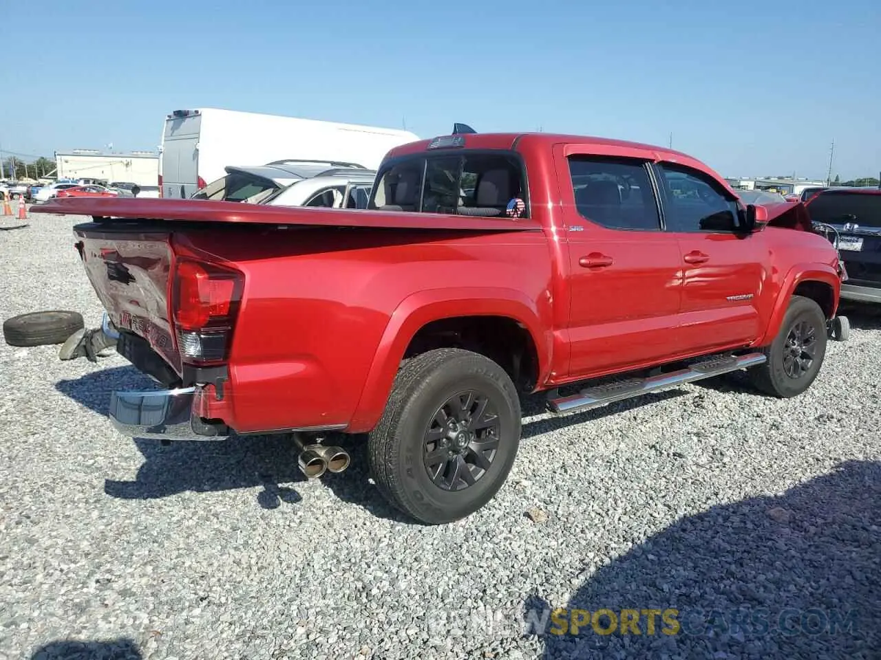 3 Photograph of a damaged car 3TYAX5GN5NT061397 TOYOTA TACOMA 2022