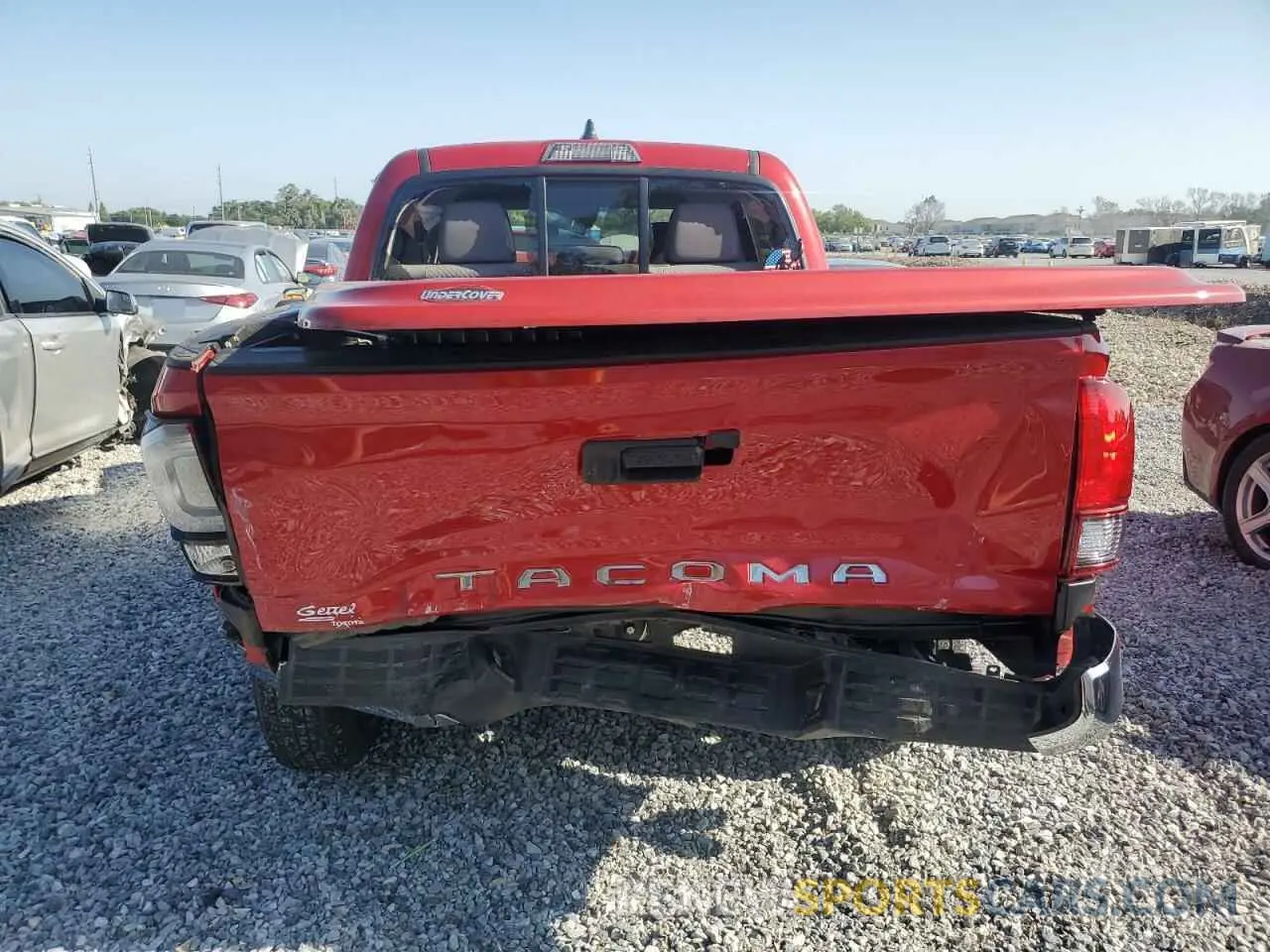 6 Photograph of a damaged car 3TYAX5GN5NT061397 TOYOTA TACOMA 2022