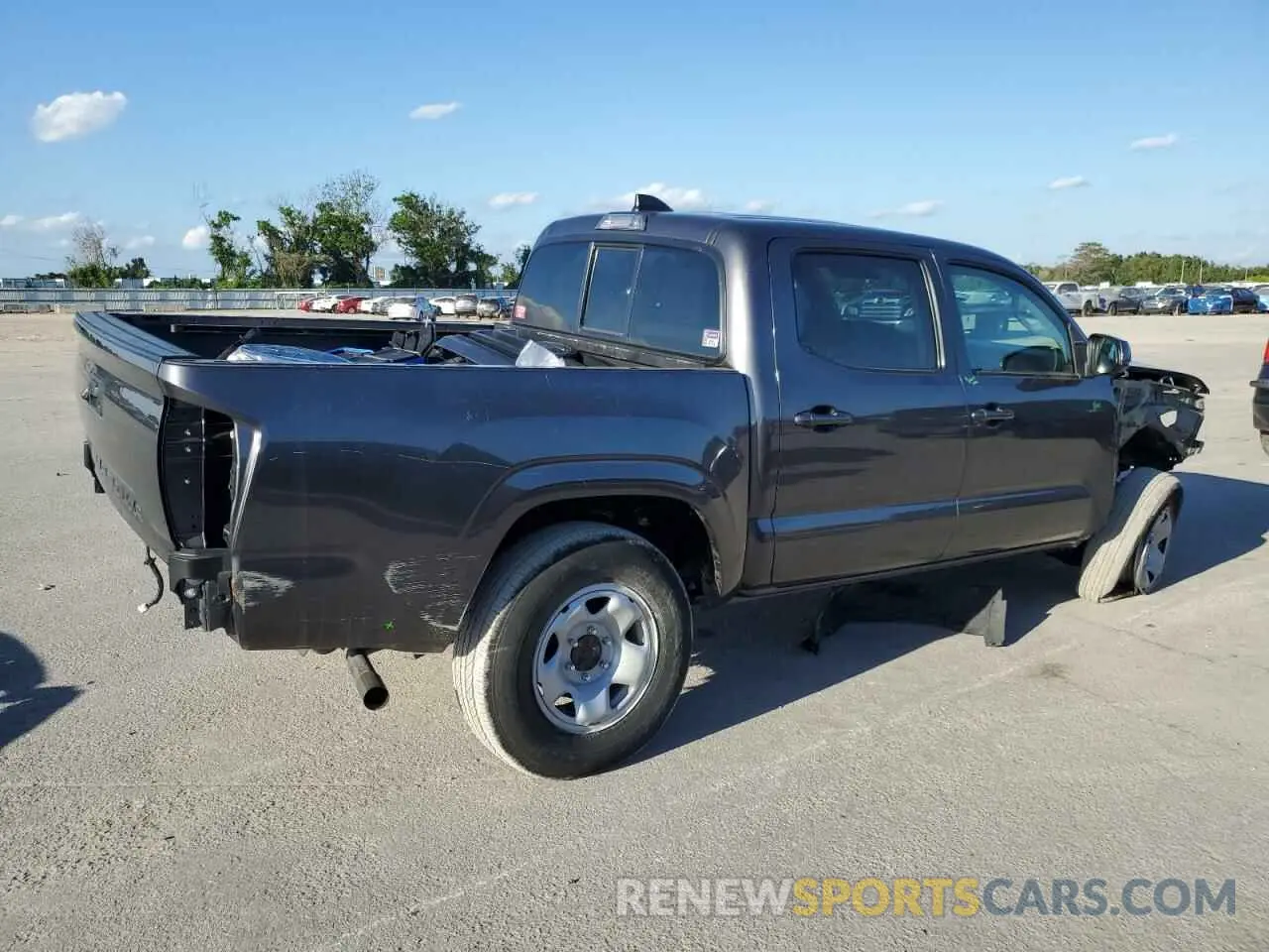 3 Photograph of a damaged car 3TYAX5GN7NT044567 TOYOTA TACOMA 2022