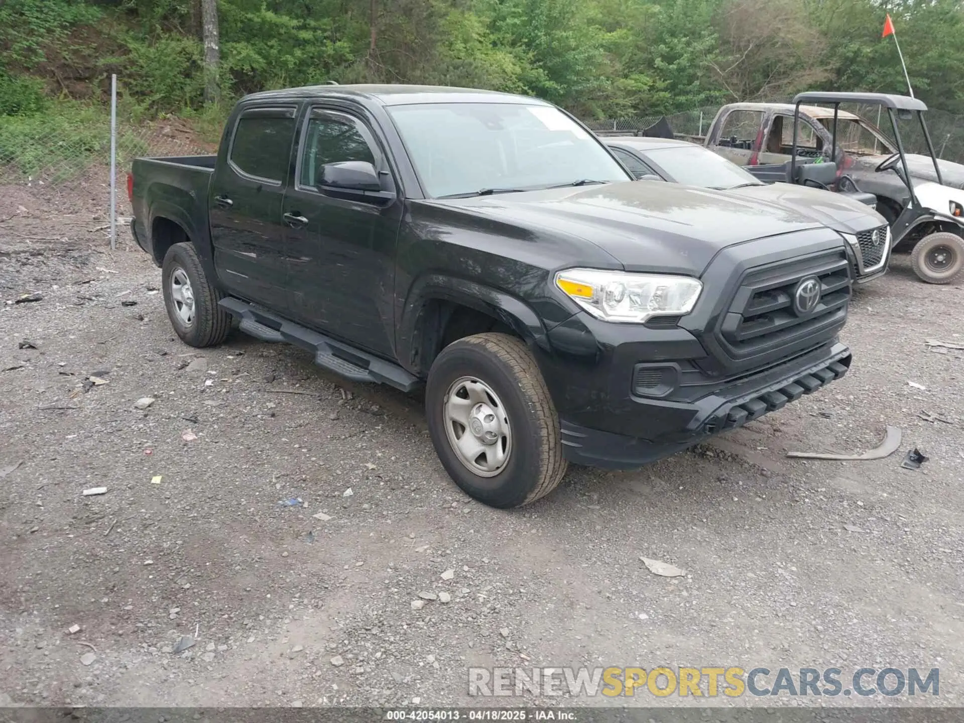 1 Photograph of a damaged car 3TYAX5GN7NT057190 TOYOTA TACOMA 2022