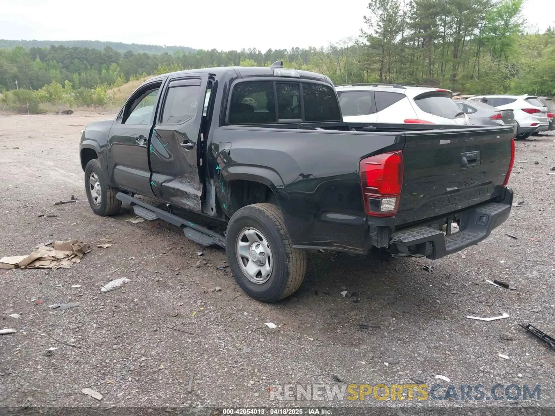 3 Photograph of a damaged car 3TYAX5GN7NT057190 TOYOTA TACOMA 2022