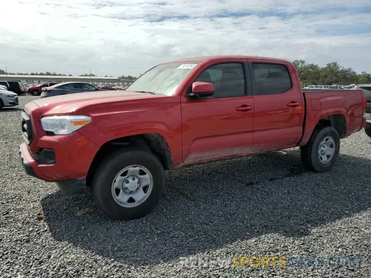 1 Photograph of a damaged car 3TYAX5GN8NT039331 TOYOTA TACOMA 2022