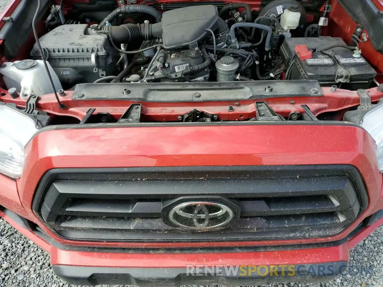 11 Photograph of a damaged car 3TYAX5GN8NT039331 TOYOTA TACOMA 2022