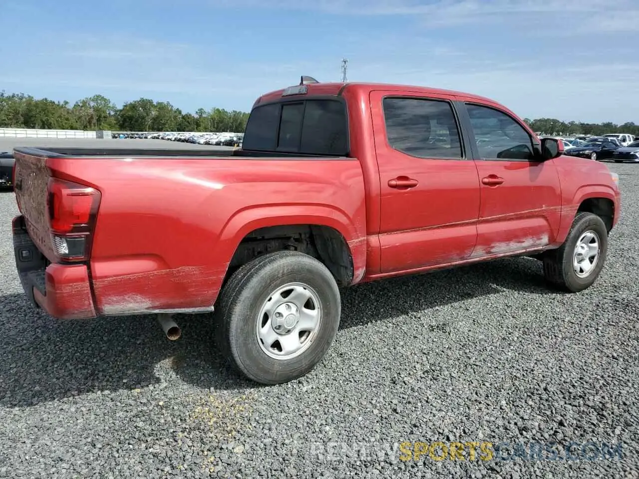 3 Photograph of a damaged car 3TYAX5GN8NT039331 TOYOTA TACOMA 2022