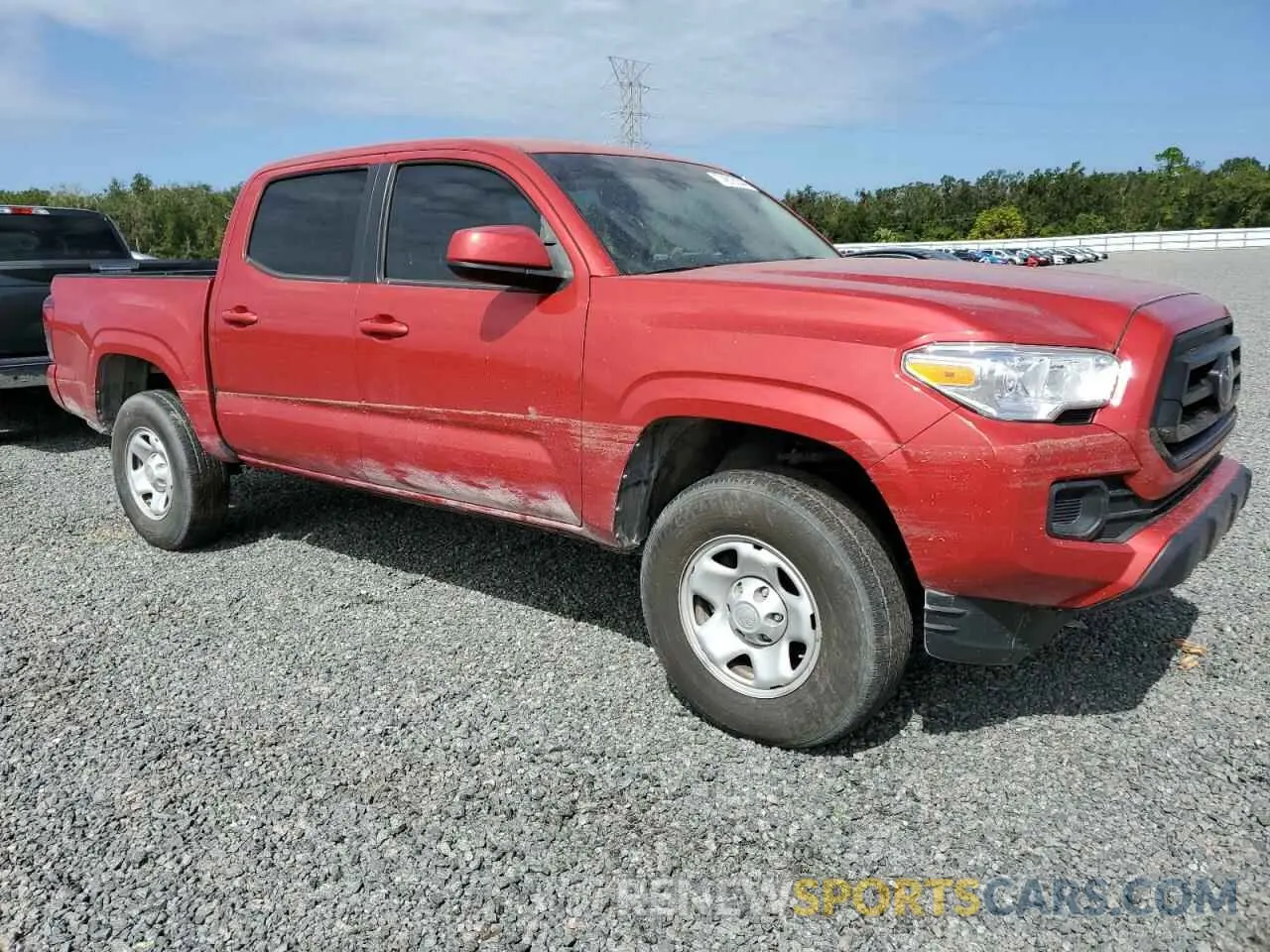 4 Photograph of a damaged car 3TYAX5GN8NT039331 TOYOTA TACOMA 2022