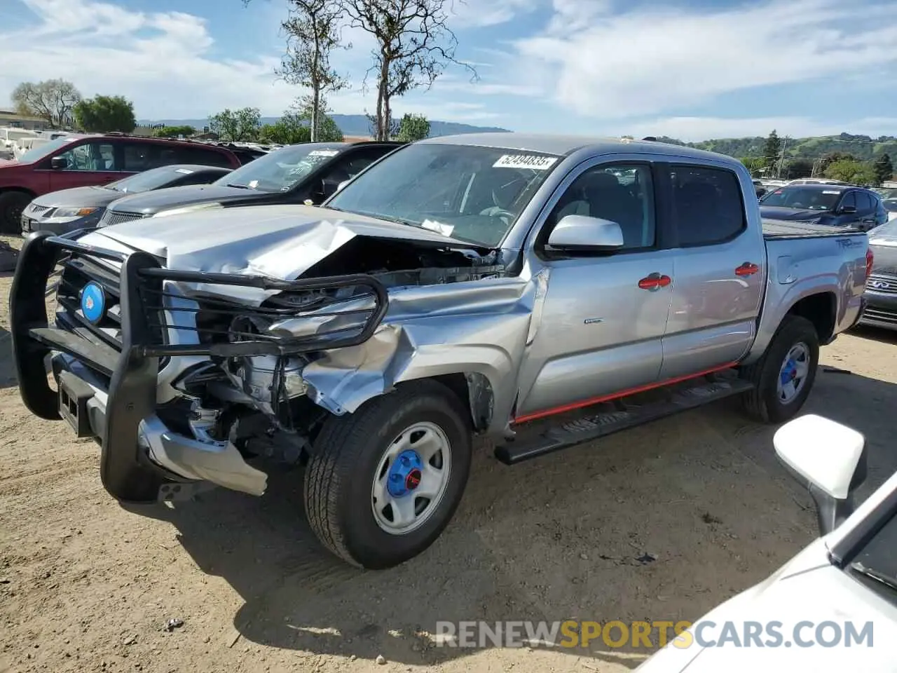 1 Photograph of a damaged car 3TYAX5GN8NT065122 TOYOTA TACOMA 2022