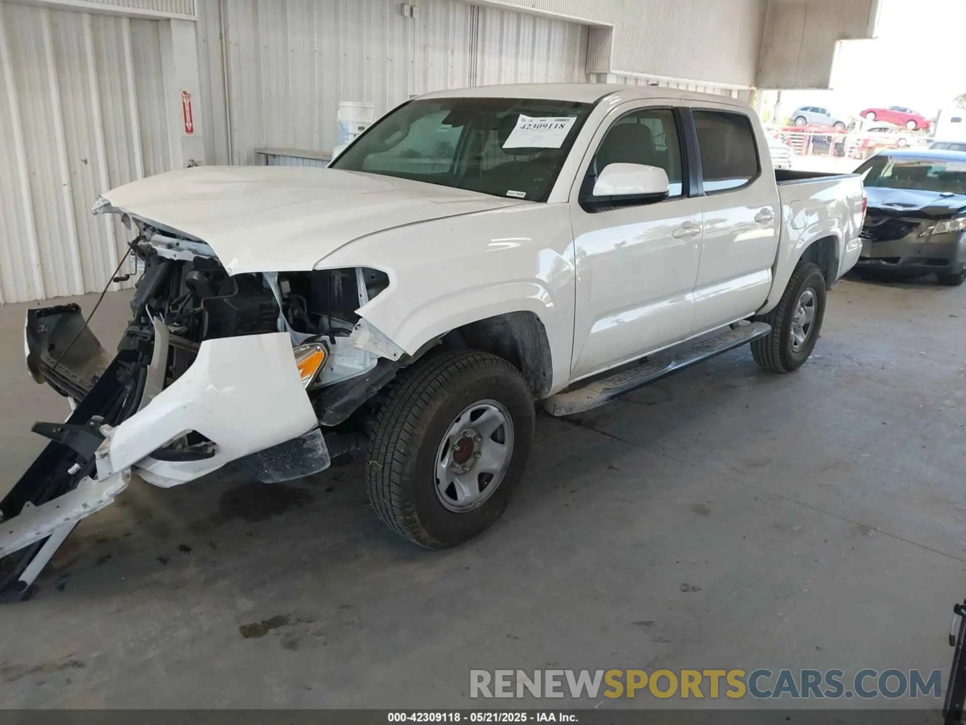 2 Photograph of a damaged car 3TYAX5GNXNT041663 TOYOTA TACOMA 2022