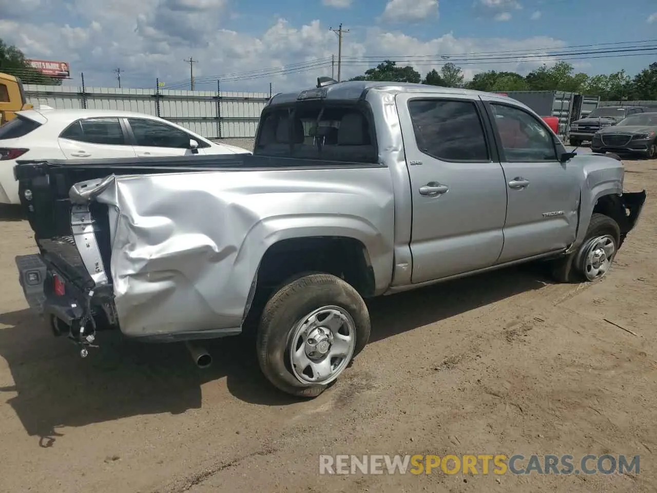 3 Photograph of a damaged car 3TYAX5GNXNT046832 TOYOTA TACOMA 2022