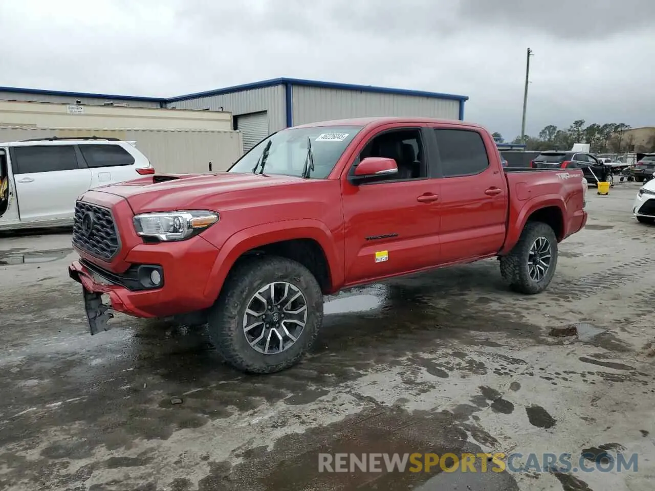1 Photograph of a damaged car 3TYAZ5CN4NT024177 TOYOTA TACOMA 2022