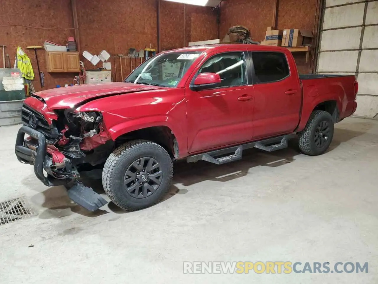 1 Photograph of a damaged car 3TYCZ5AN0NT056801 TOYOTA TACOMA 2022