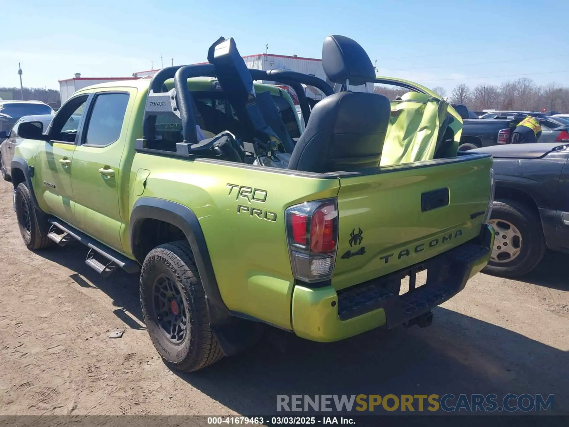 3 Photograph of a damaged car 3TYCZ5AN0NT069662 TOYOTA TACOMA 2022