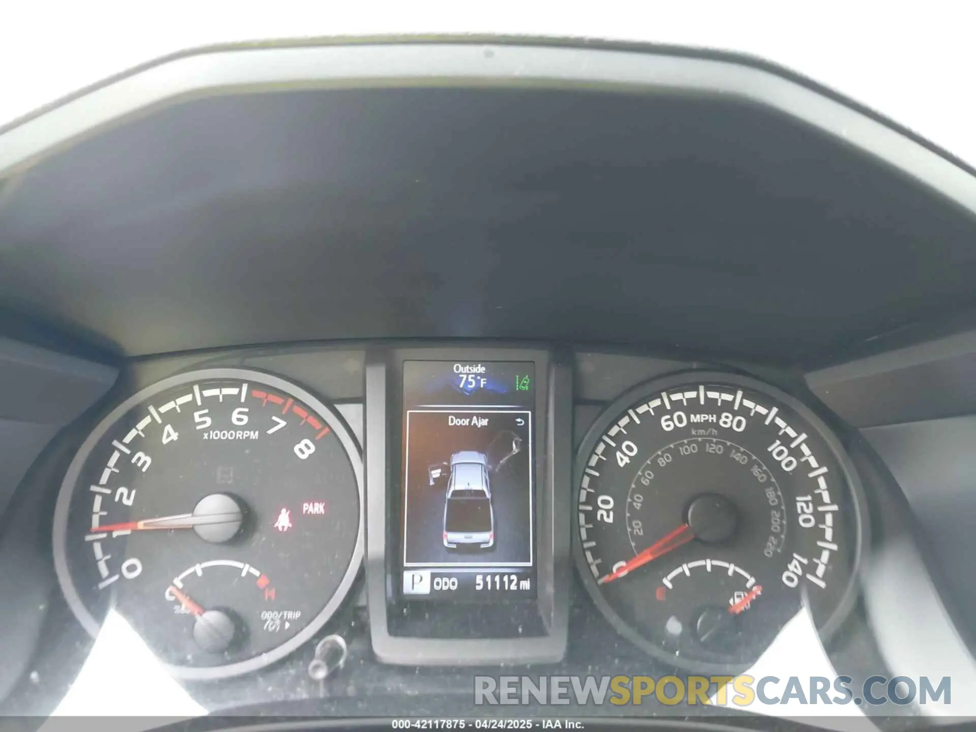 7 Photograph of a damaged car 3TYCZ5AN0NT074683 TOYOTA TACOMA 2022