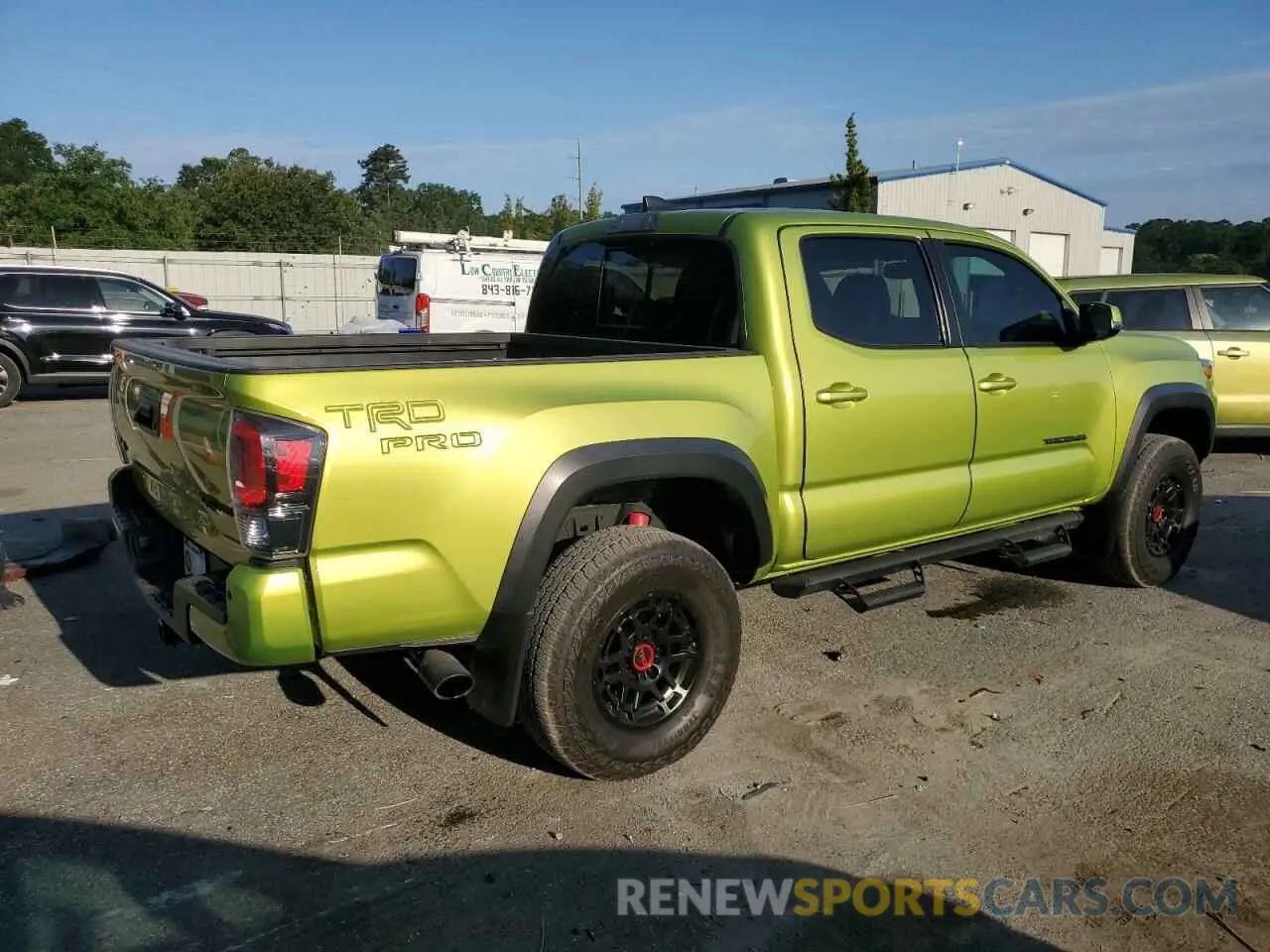 3 Photograph of a damaged car 3TYCZ5AN1NT099009 TOYOTA TACOMA 2022