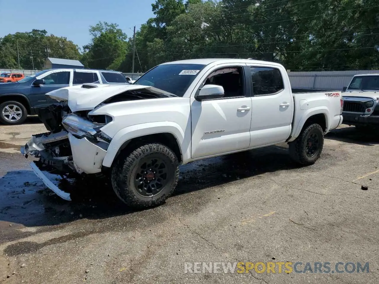 1 Photograph of a damaged car 3TYCZ5AN2NT078220 TOYOTA TACOMA 2022