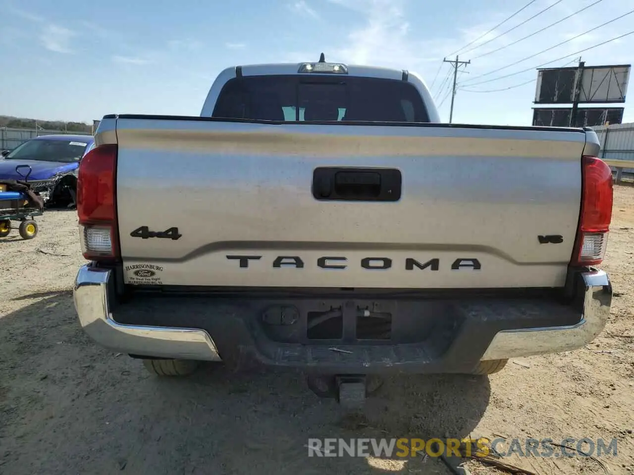 6 Photograph of a damaged car 3TYCZ5AN2NT089962 TOYOTA TACOMA 2022