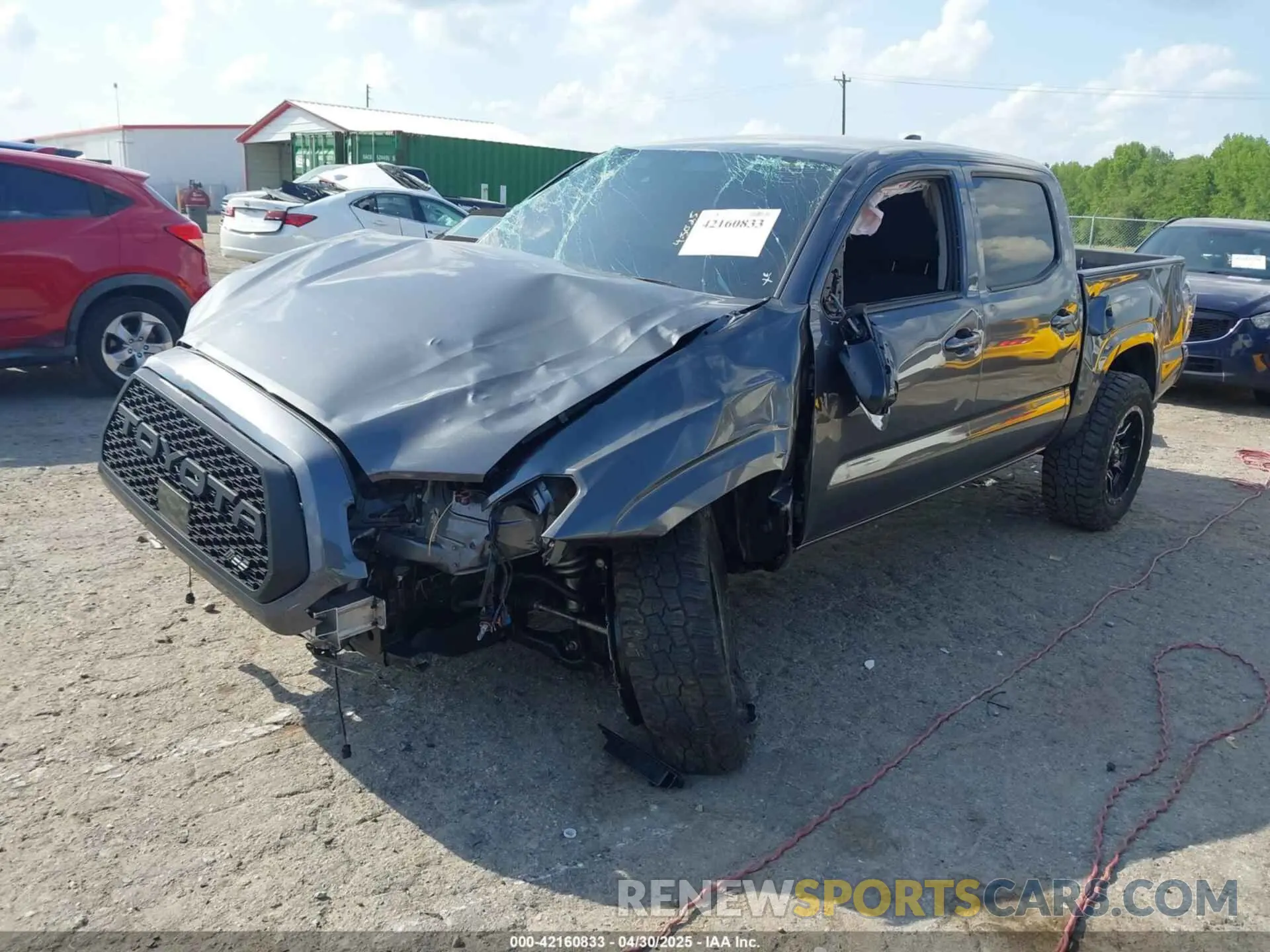 2 Photograph of a damaged car 3TYCZ5AN2NT096247 TOYOTA TACOMA 2022