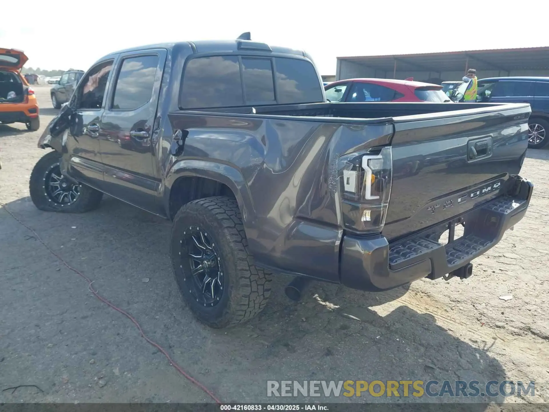 3 Photograph of a damaged car 3TYCZ5AN2NT096247 TOYOTA TACOMA 2022
