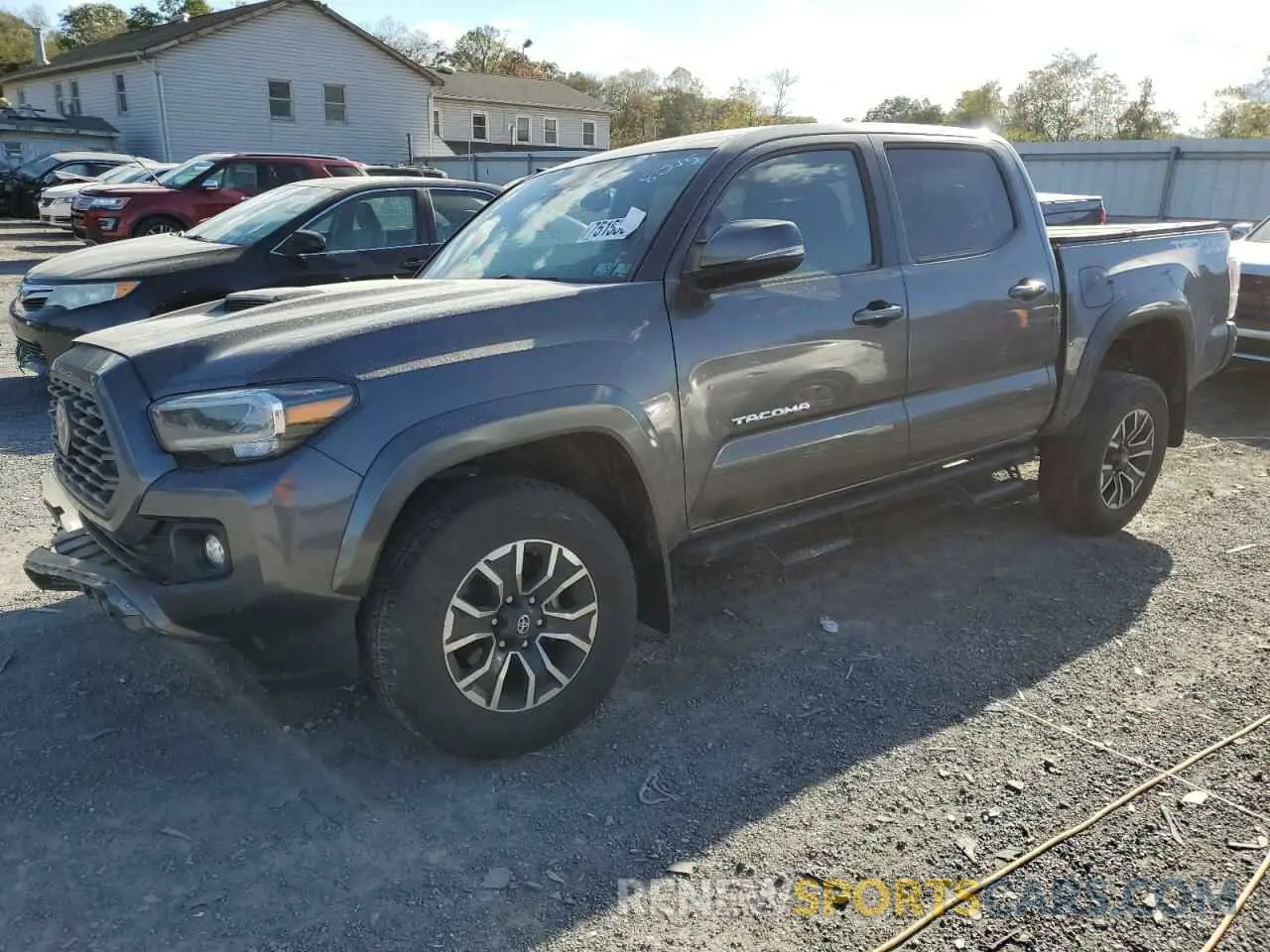 1 Photograph of a damaged car 3TYCZ5AN3NT068215 TOYOTA TACOMA 2022