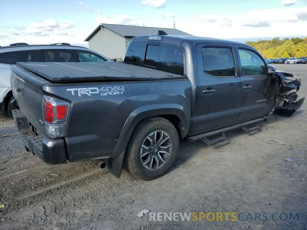 3 Photograph of a damaged car 3TYCZ5AN3NT068215 TOYOTA TACOMA 2022