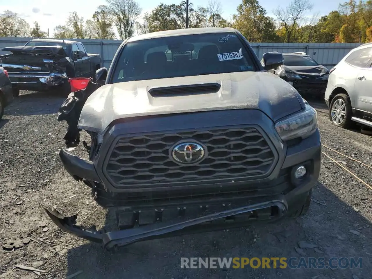 5 Photograph of a damaged car 3TYCZ5AN3NT068215 TOYOTA TACOMA 2022